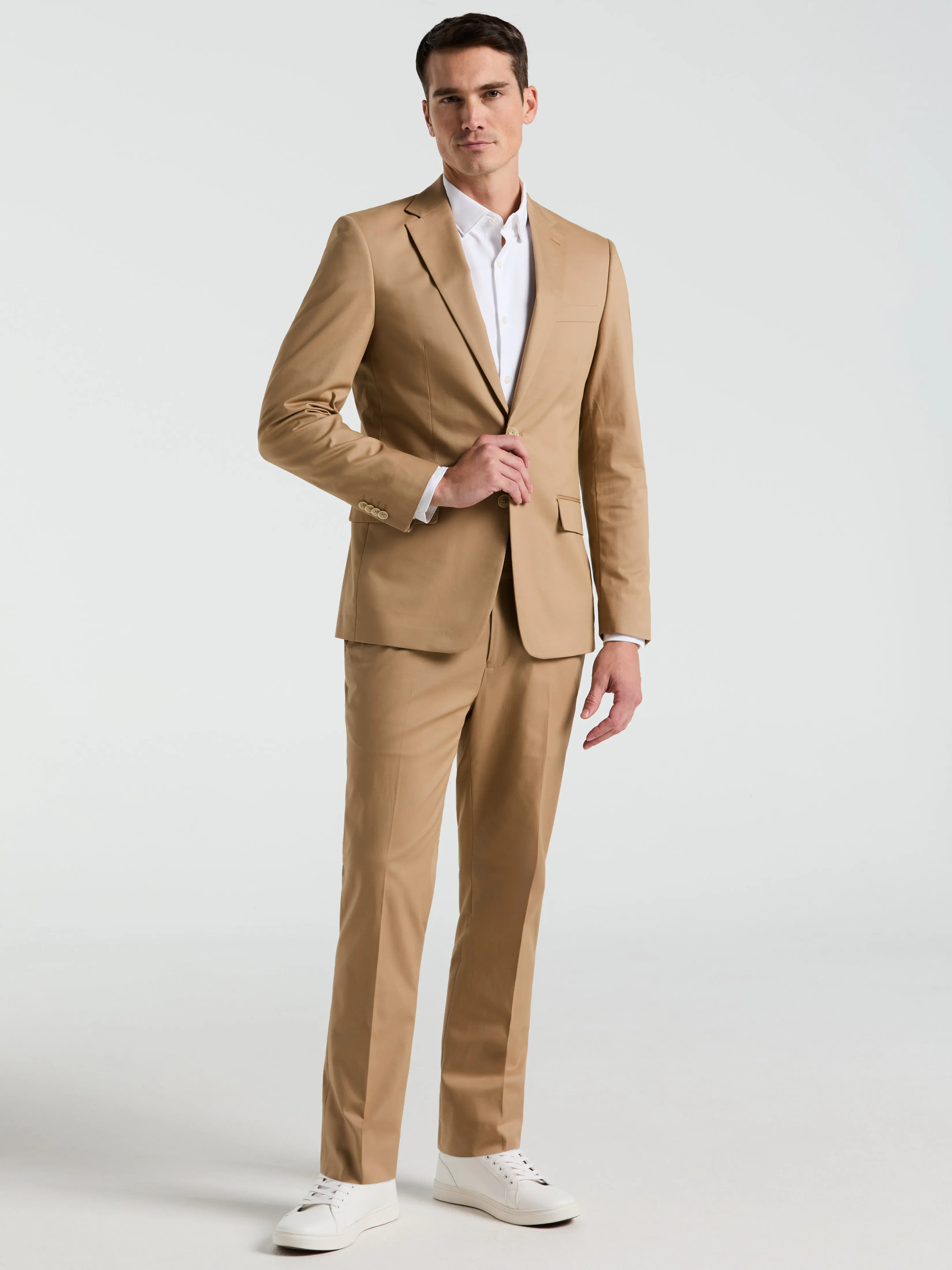 Slim Fit Cotton Blend Suit Jacket sold by Perry Ellis product image thumbnail 3