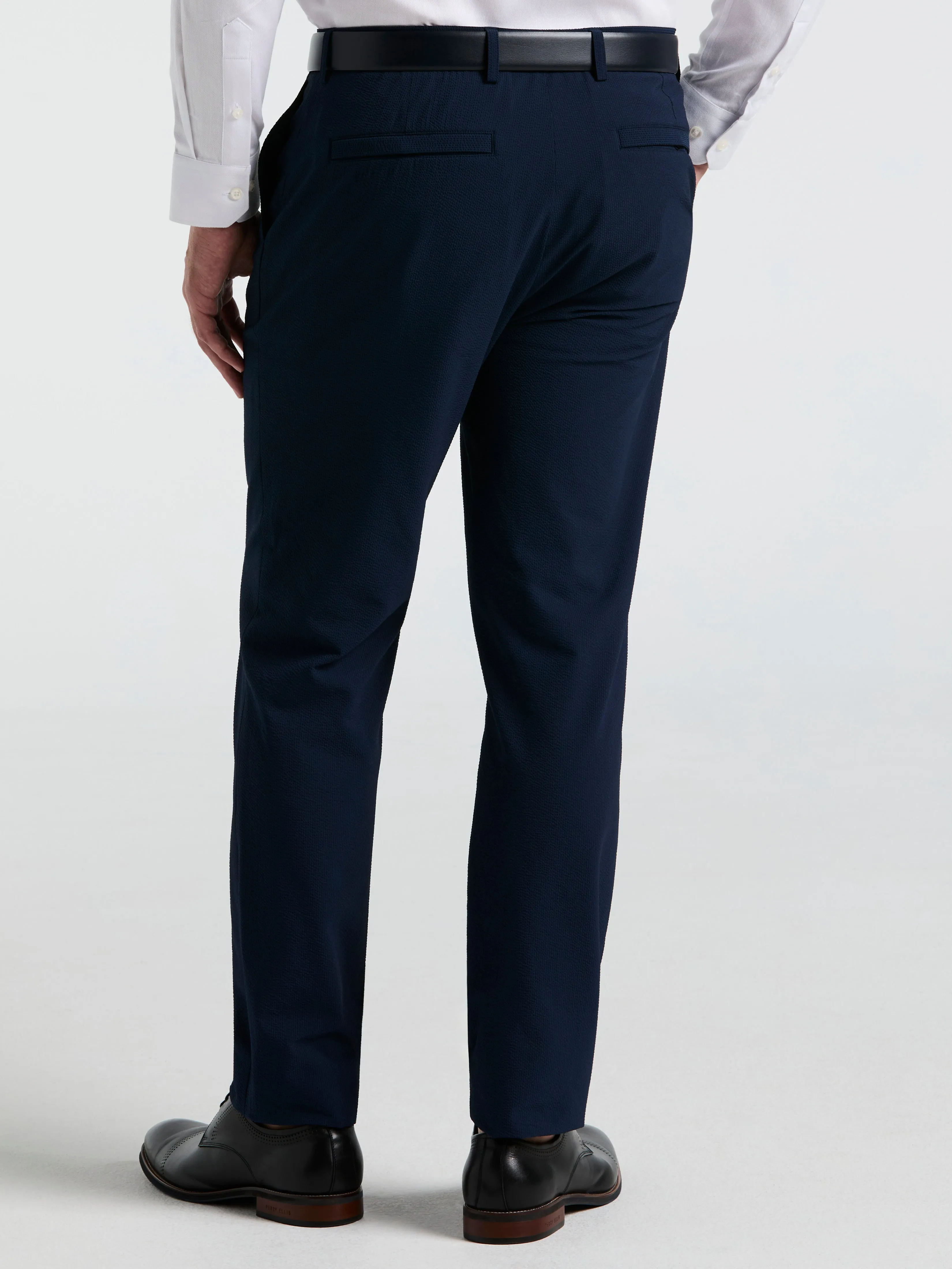 Slim Fit Seersucker Suit Pant sold by Perry Ellis product image thumbnail 2