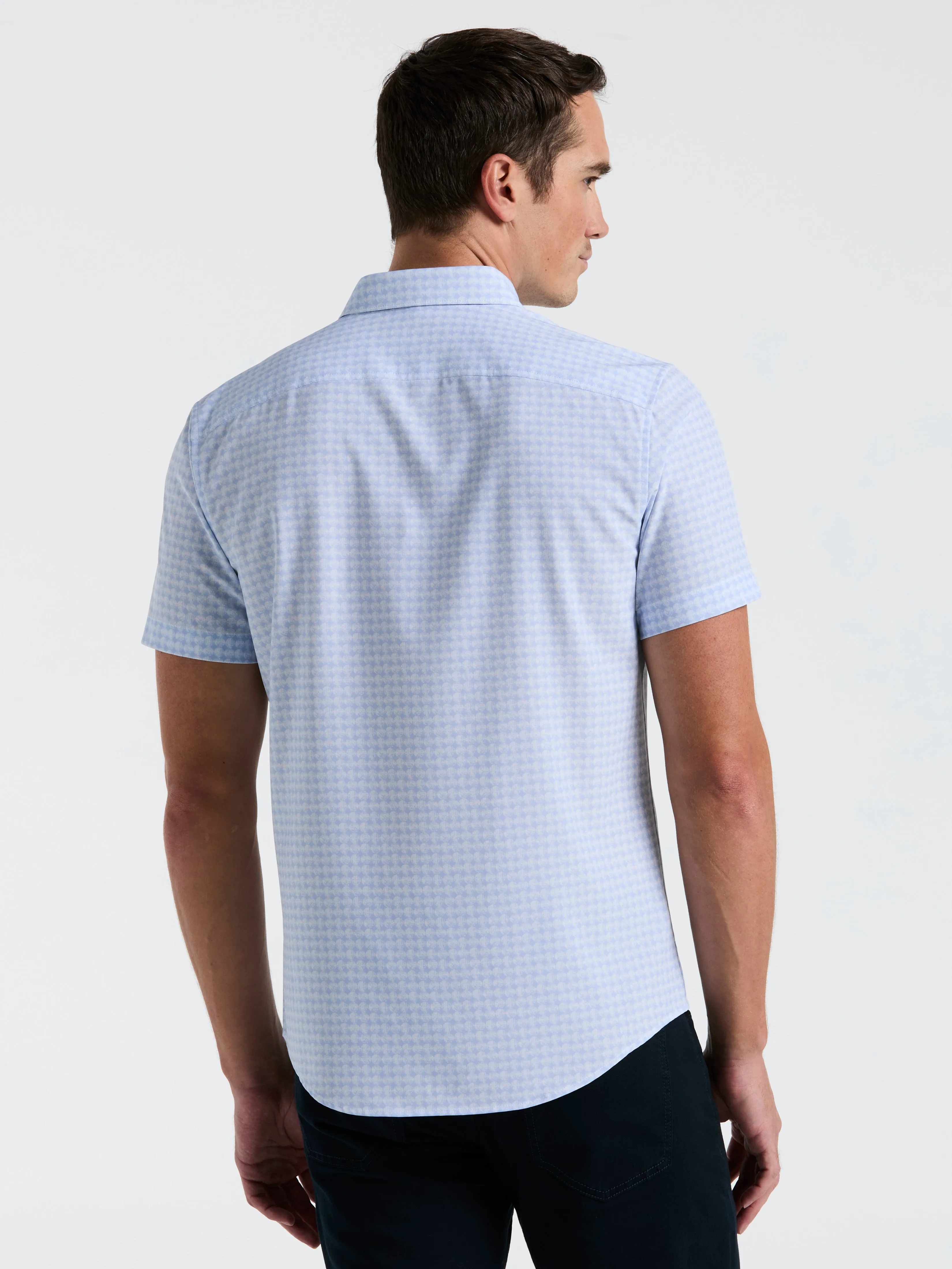 Textured Dot Slim Fit Shirt sold by Perry Ellis product image thumbnail 2