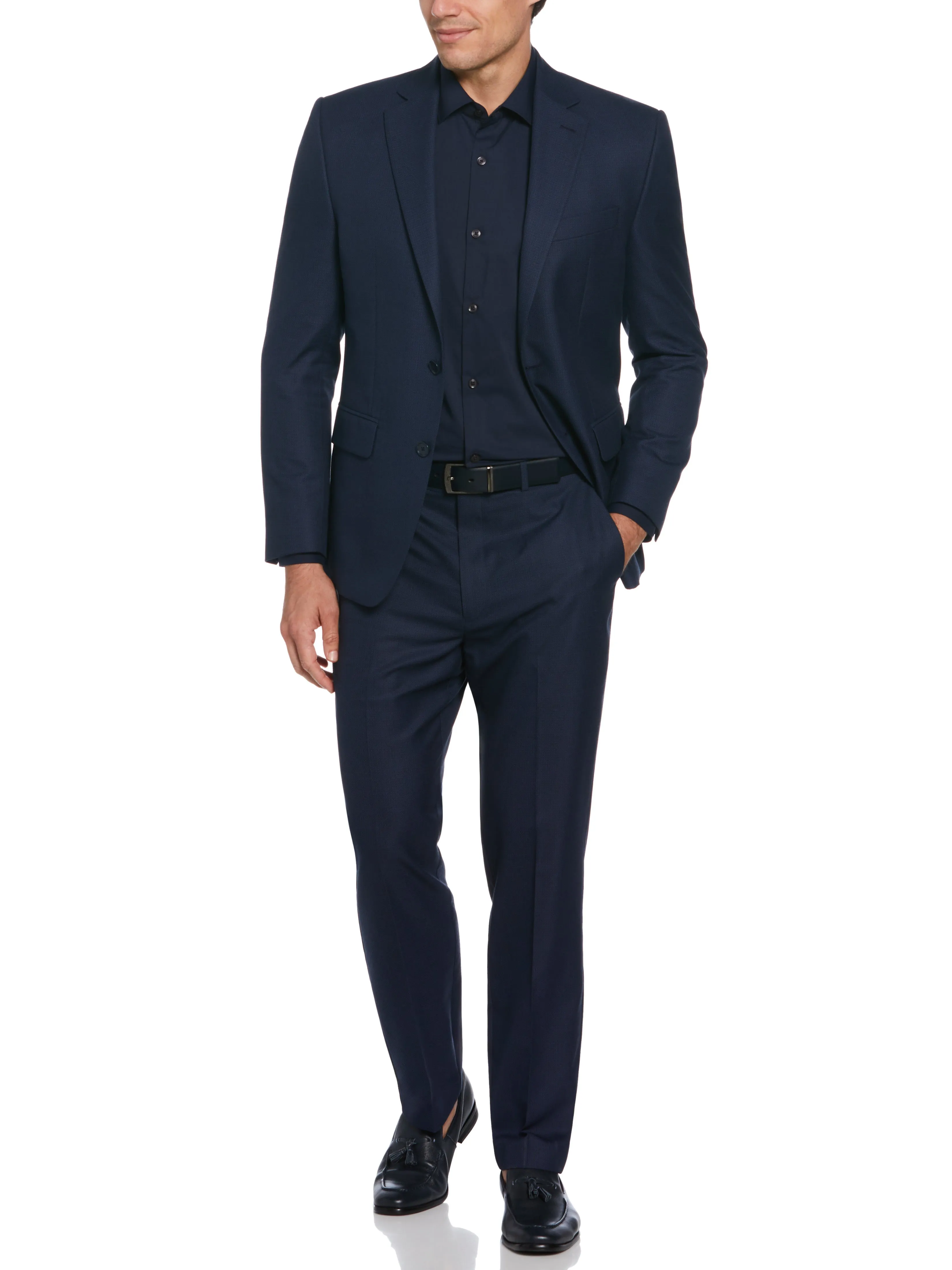 Performance Stretch Notched Lapel Suit Jacket sold by Perry Ellis product image thumbnail 4