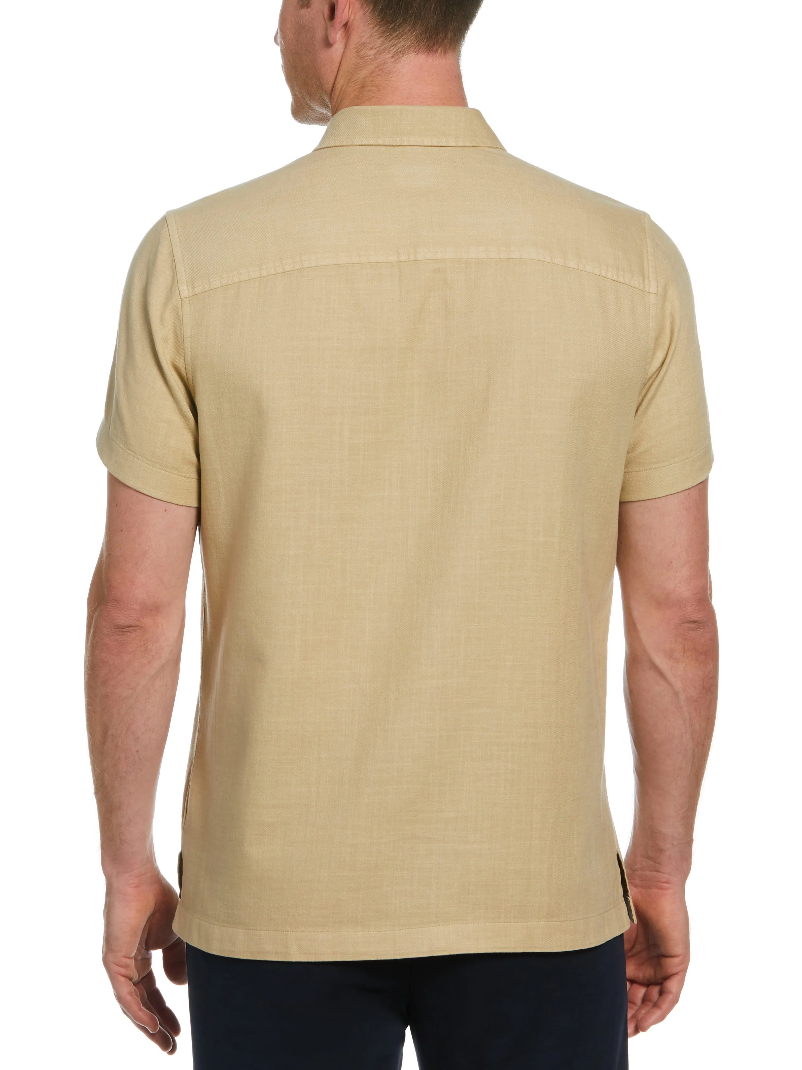 Cotton Slub Twill Shirt sold by Perry Ellis product image thumbnail 4