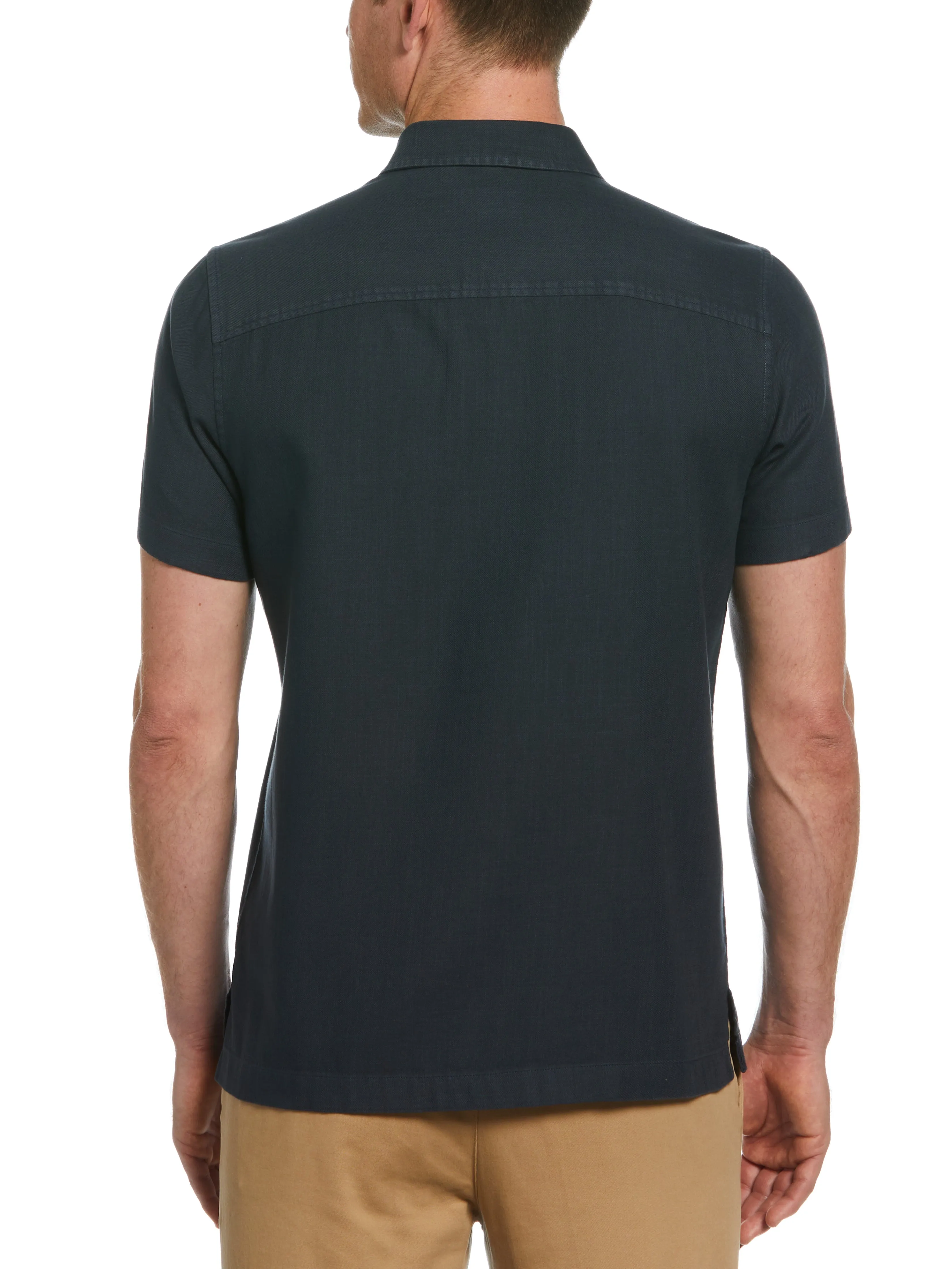 Cotton Slub Twill Shirt sold by Perry Ellis product image thumbnail 5