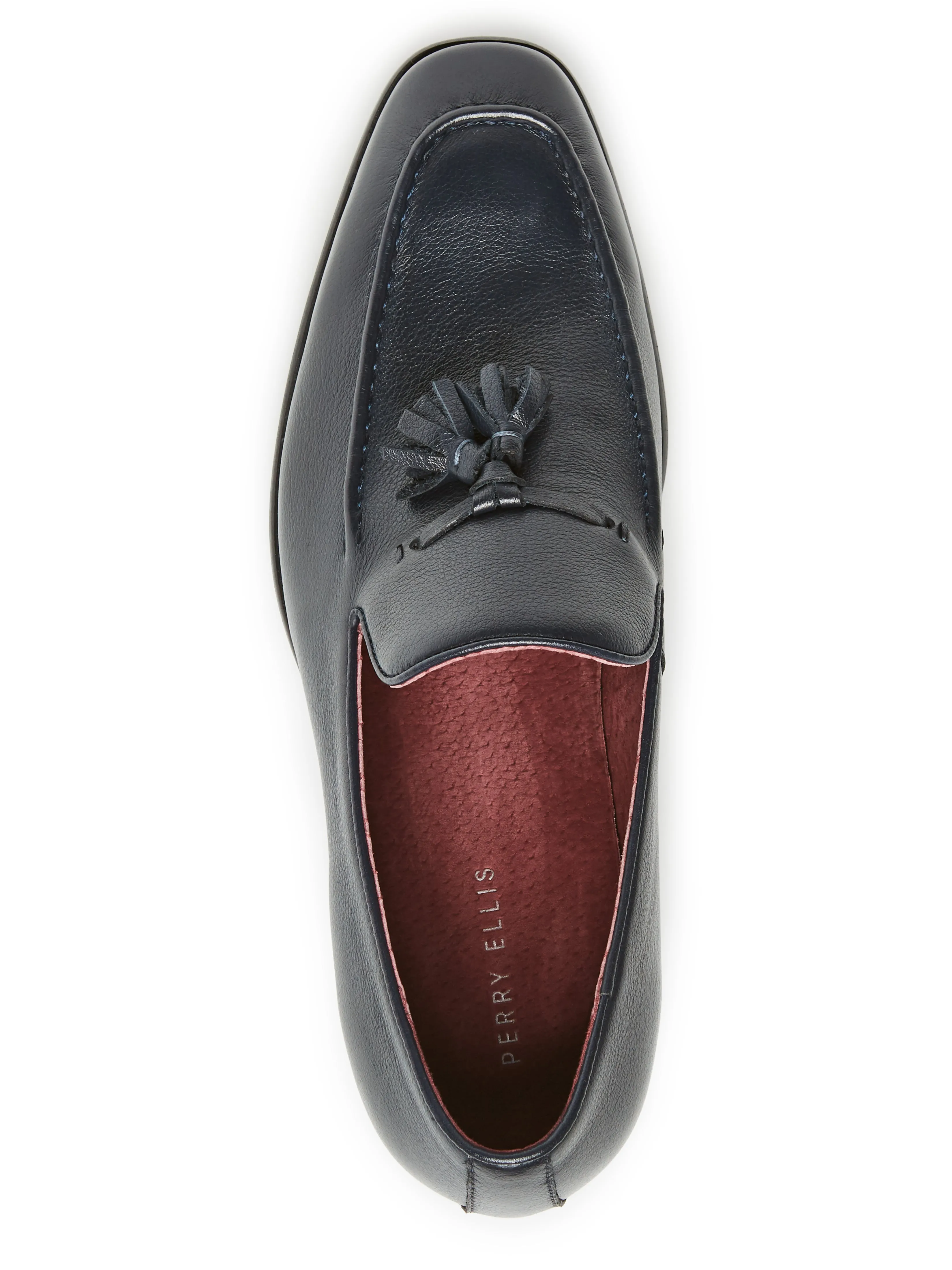 Tassel Leather Loafer sold by Perry Ellis product image thumbnail 4