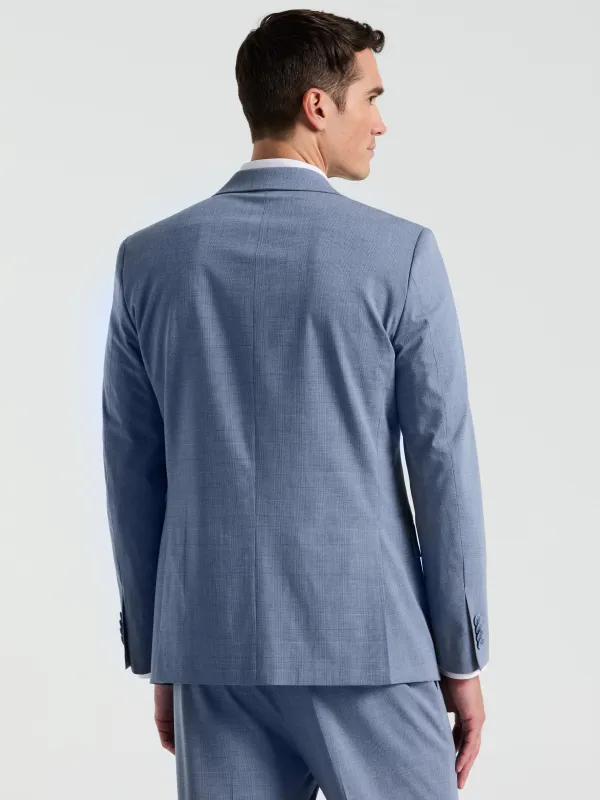 Slim Fit Plaid Print Suit Jacket sold by Perry Ellis