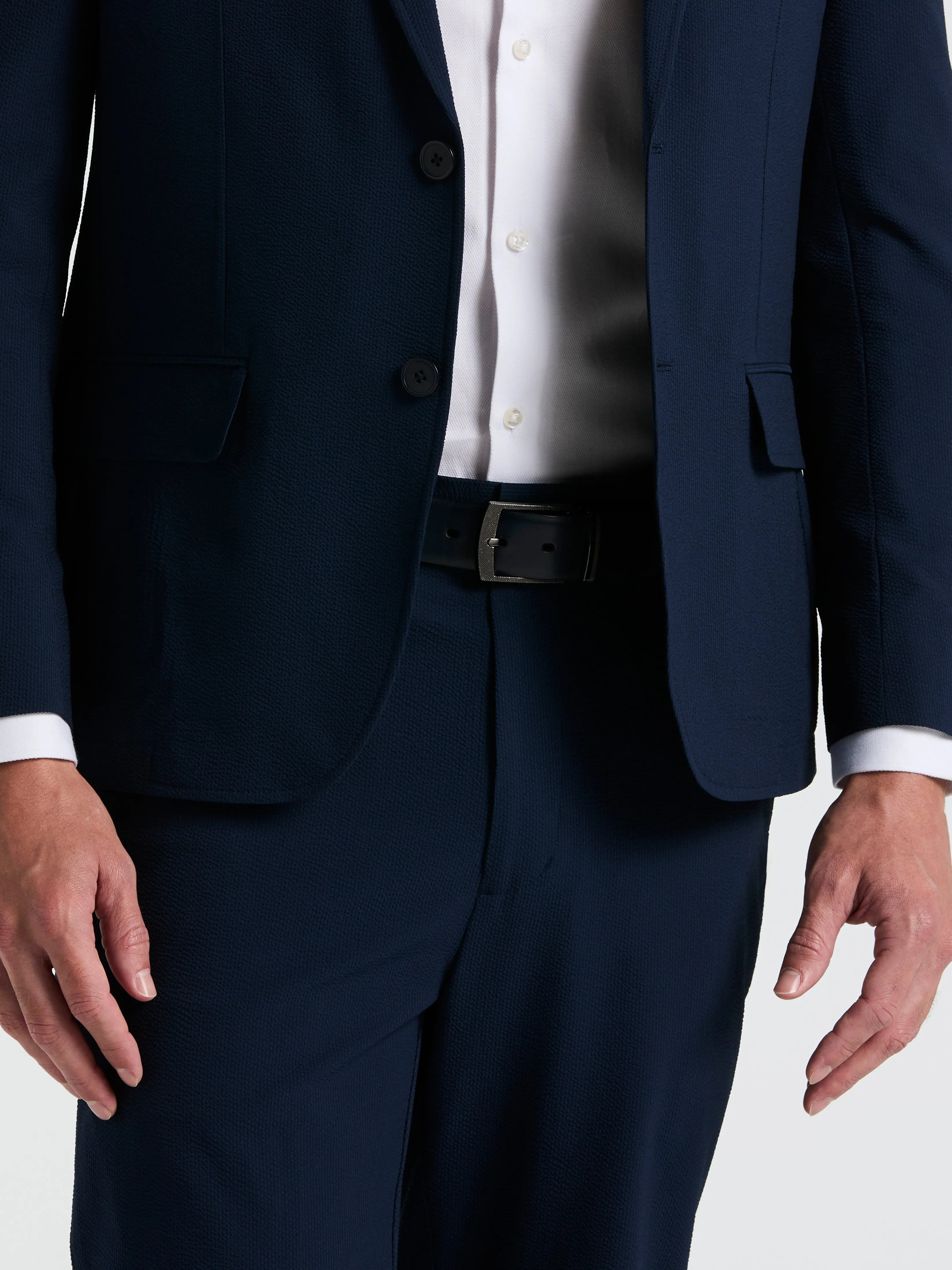 Slim Fit Seersucker Suit Jacket sold by Perry Ellis product image thumbnail 3