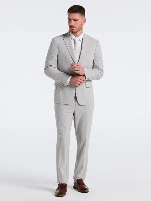 Slim Fit Seersucker Stripe Suit Jacket sold by Perry Ellis