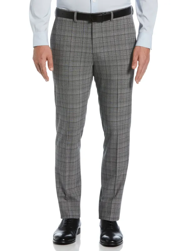 Skinny Fit Plaid Suit Pant sold by Perry Ellis