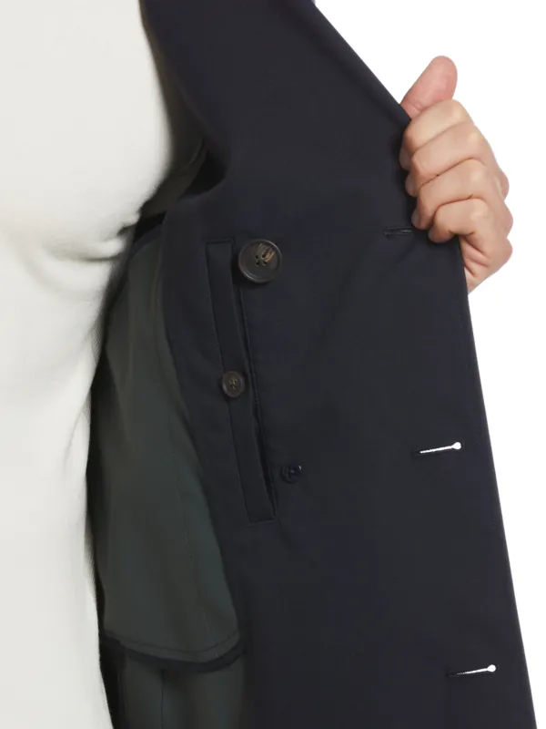 Elias All Weather Nylon Pea Coat sold by Perry Ellis