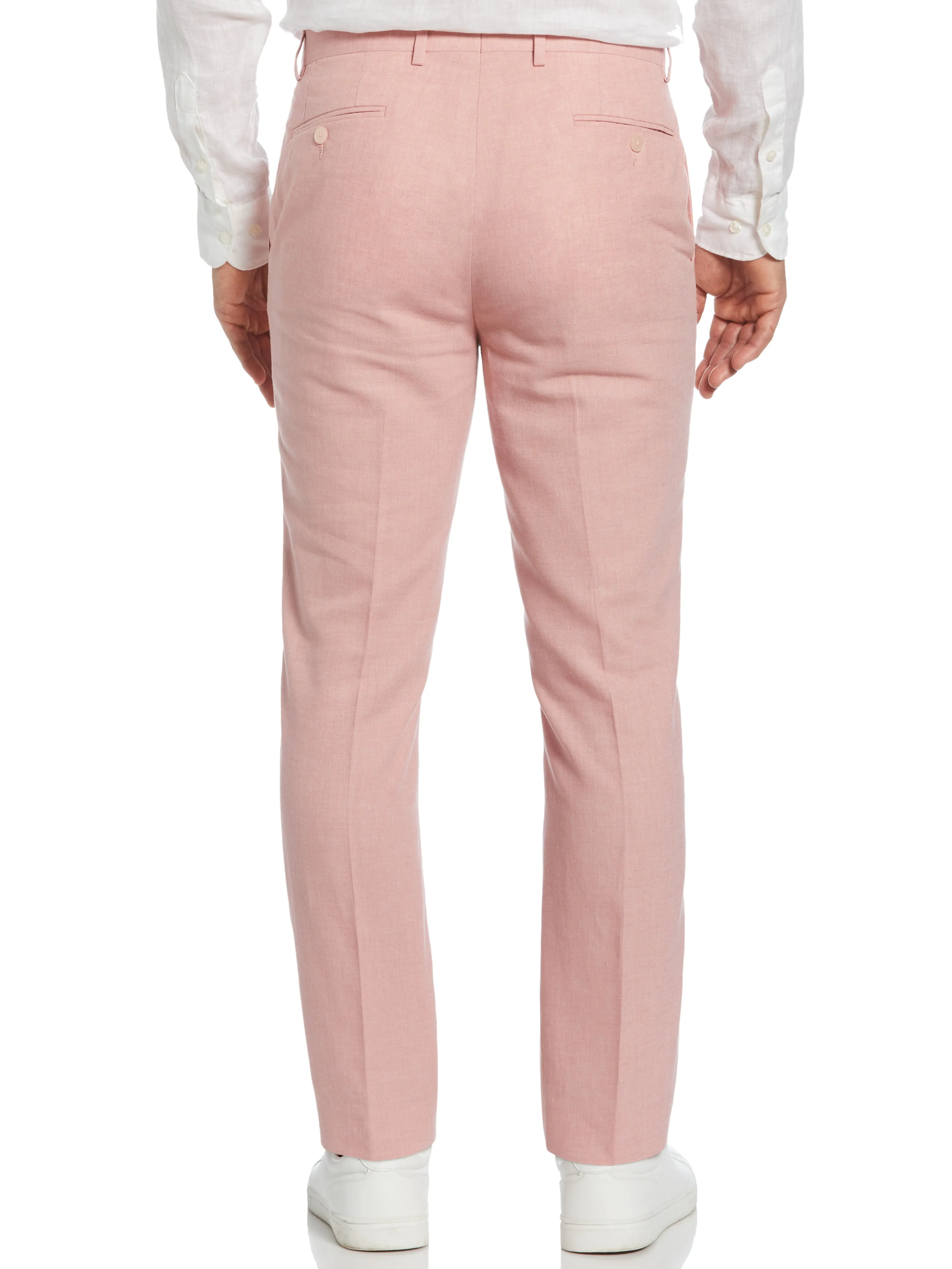 Slim Fit Linen Blend Suit Pant sold by Perry Ellis product image thumbnail 3