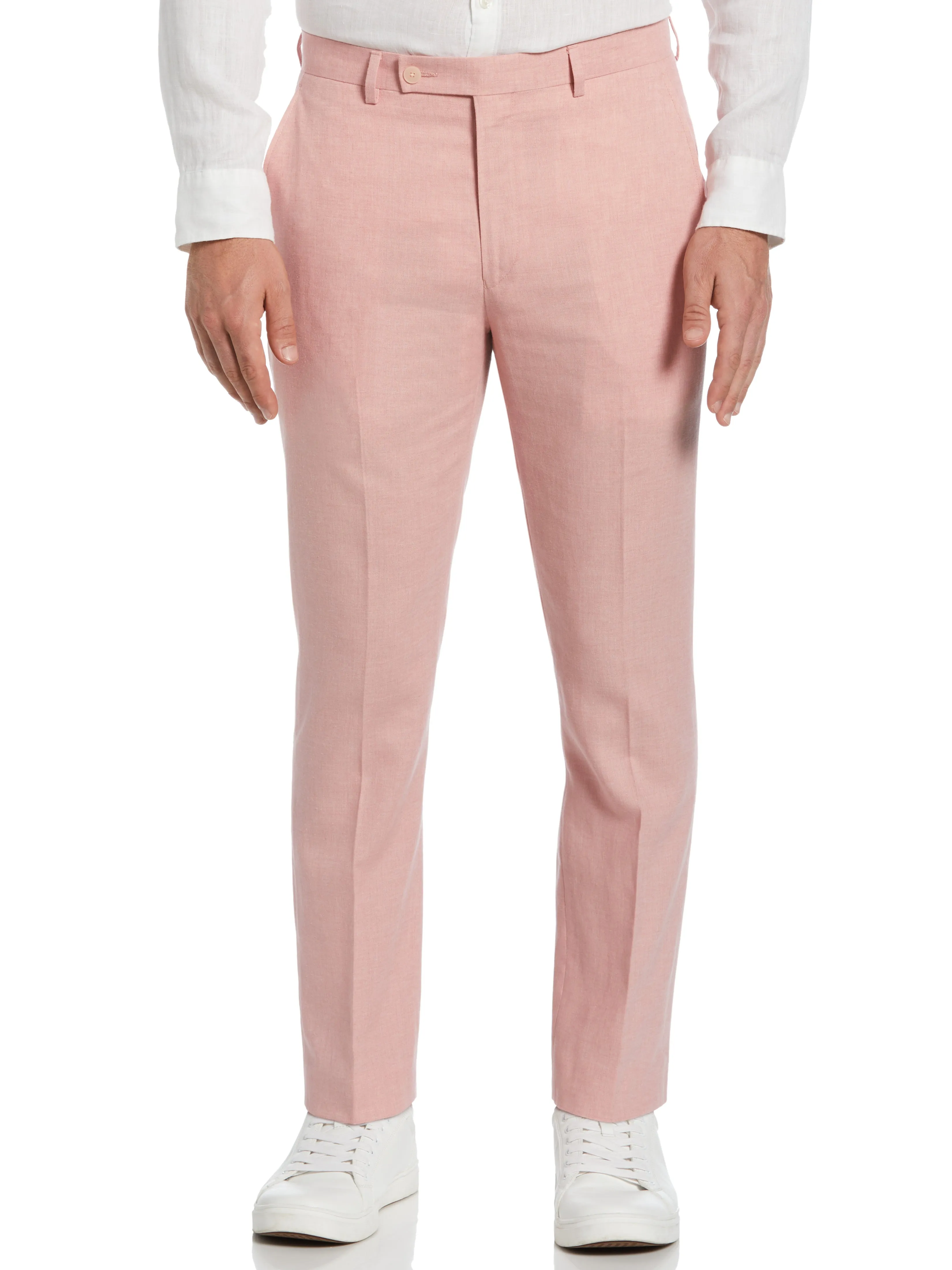 Slim Fit Linen Blend Suit Pant sold by Perry Ellis