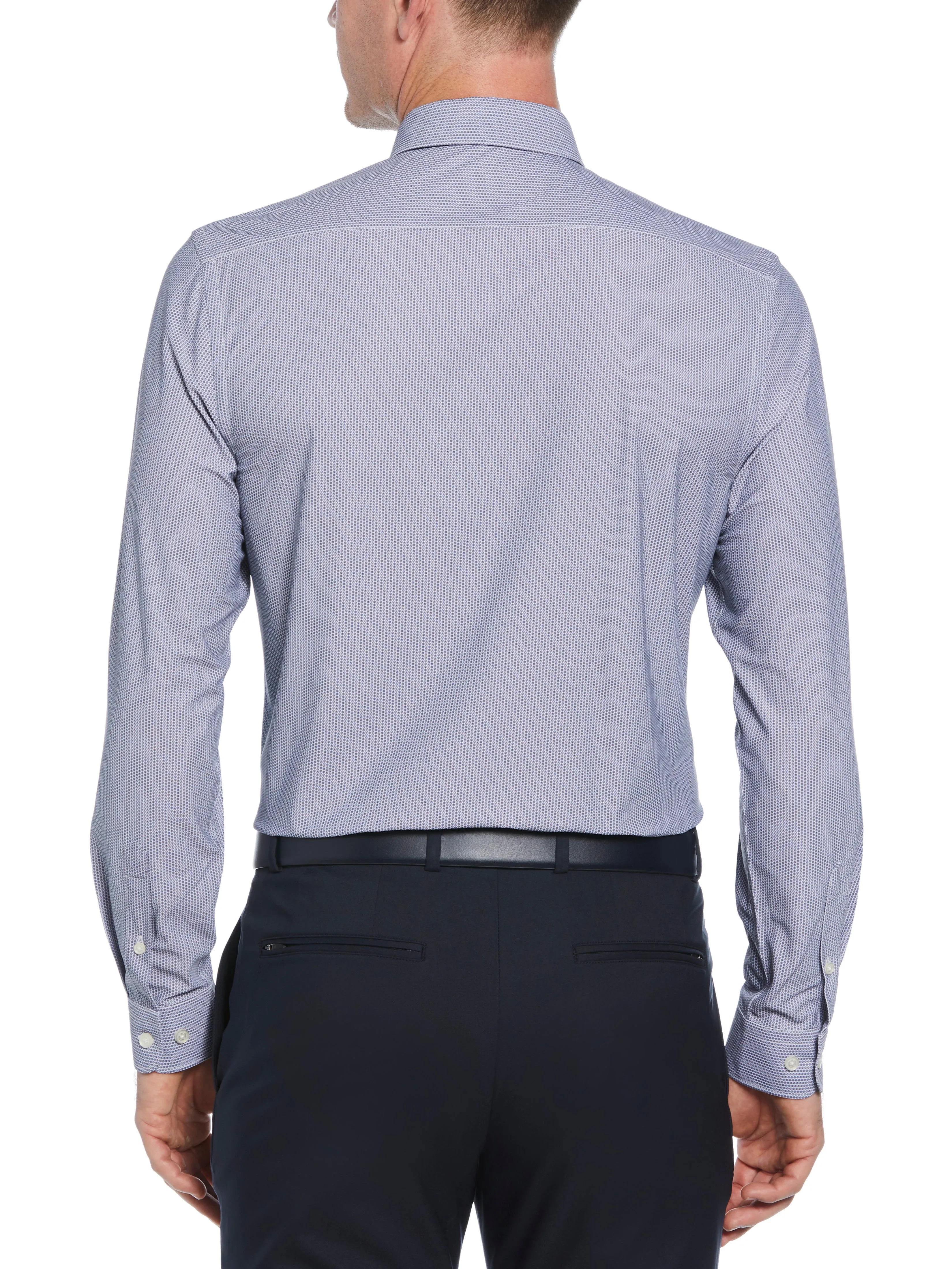 Slim Fit Circle Pattern Dress Shirt sold by Perry Ellis