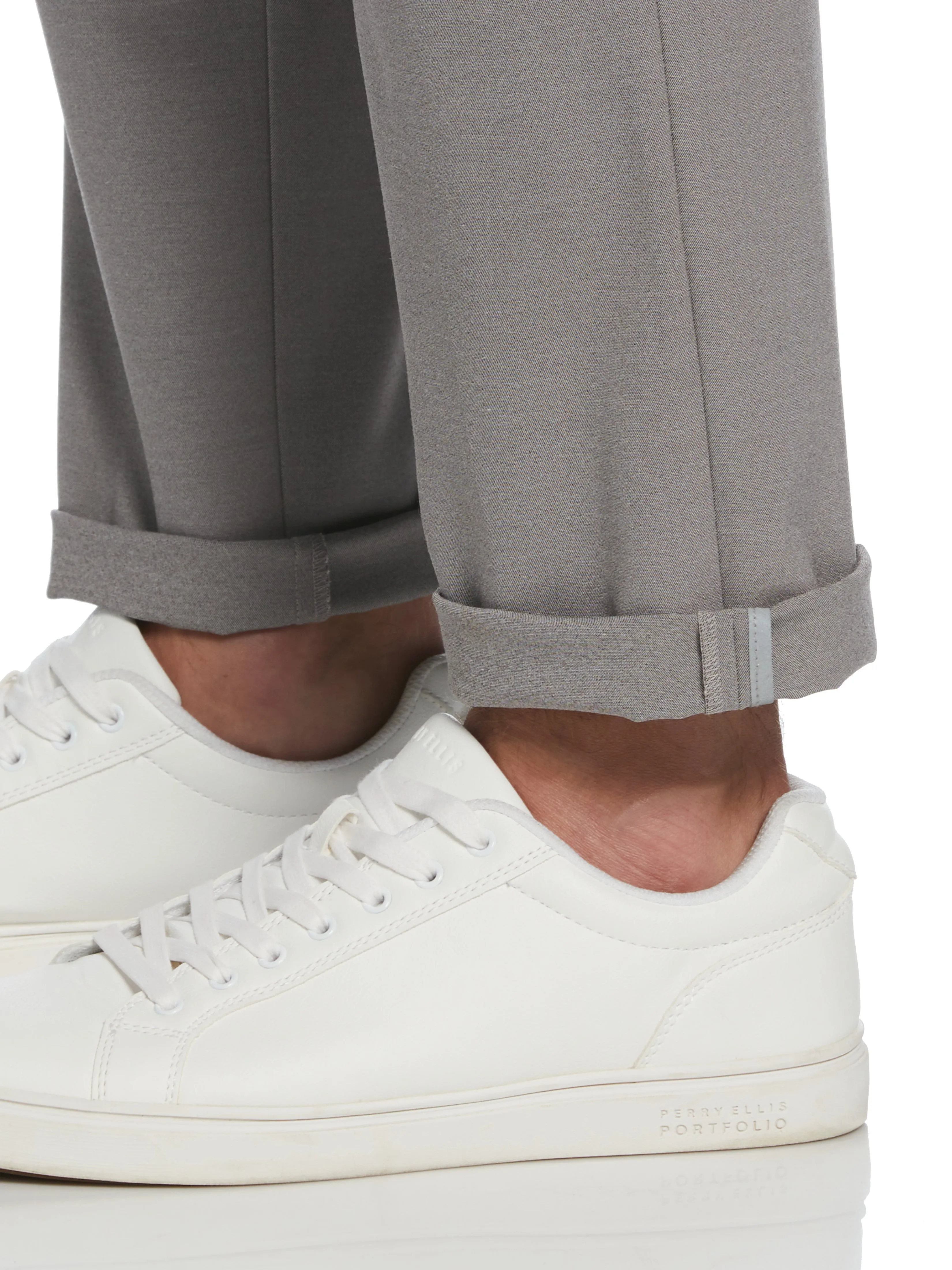 Slim Fit Modern Performance Tech Suit Pant sold by Perry Ellis product image thumbnail 3