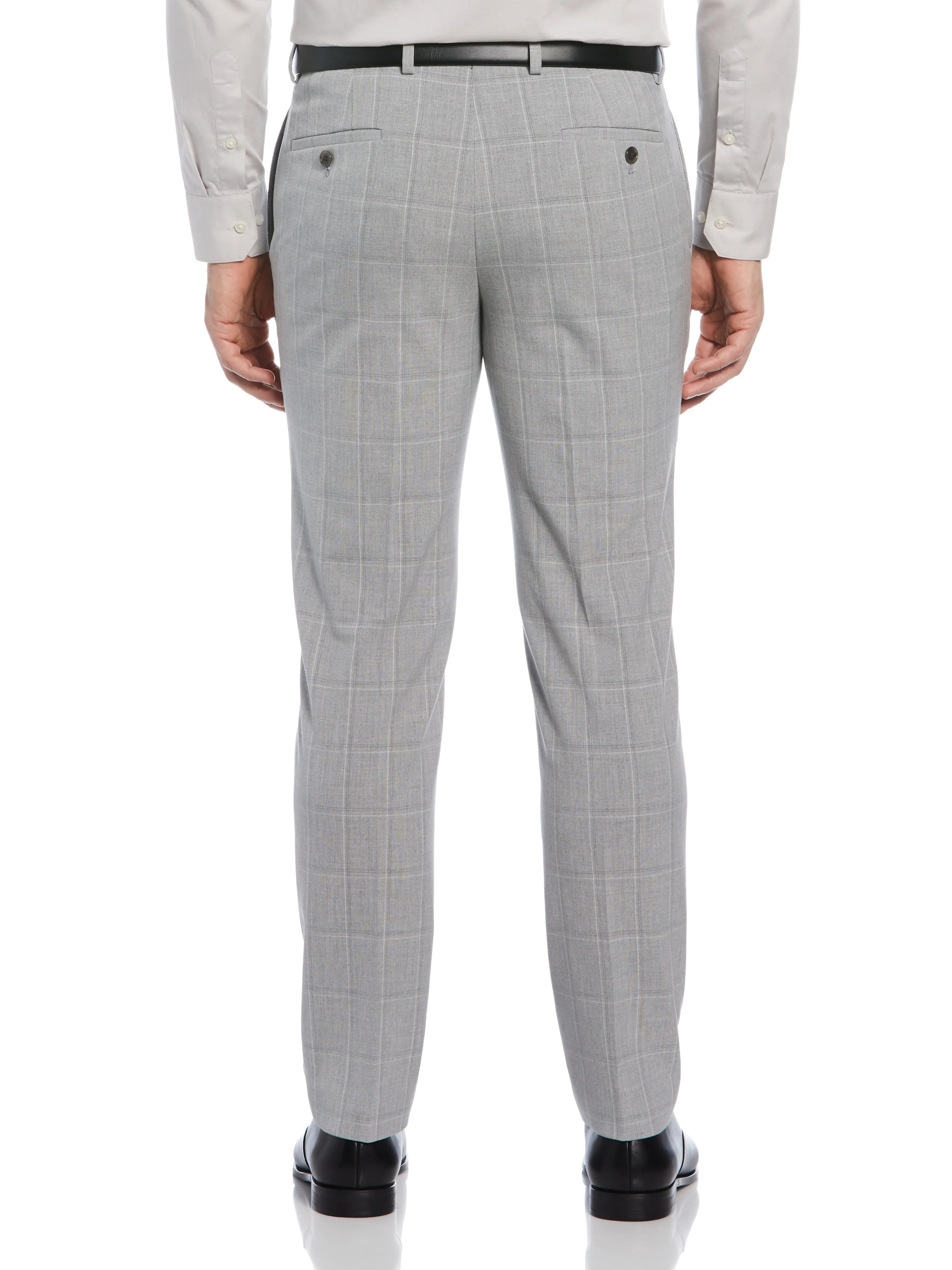Slim Fit Windowpane Suit Pant sold by Perry Ellis product image thumbnail 3