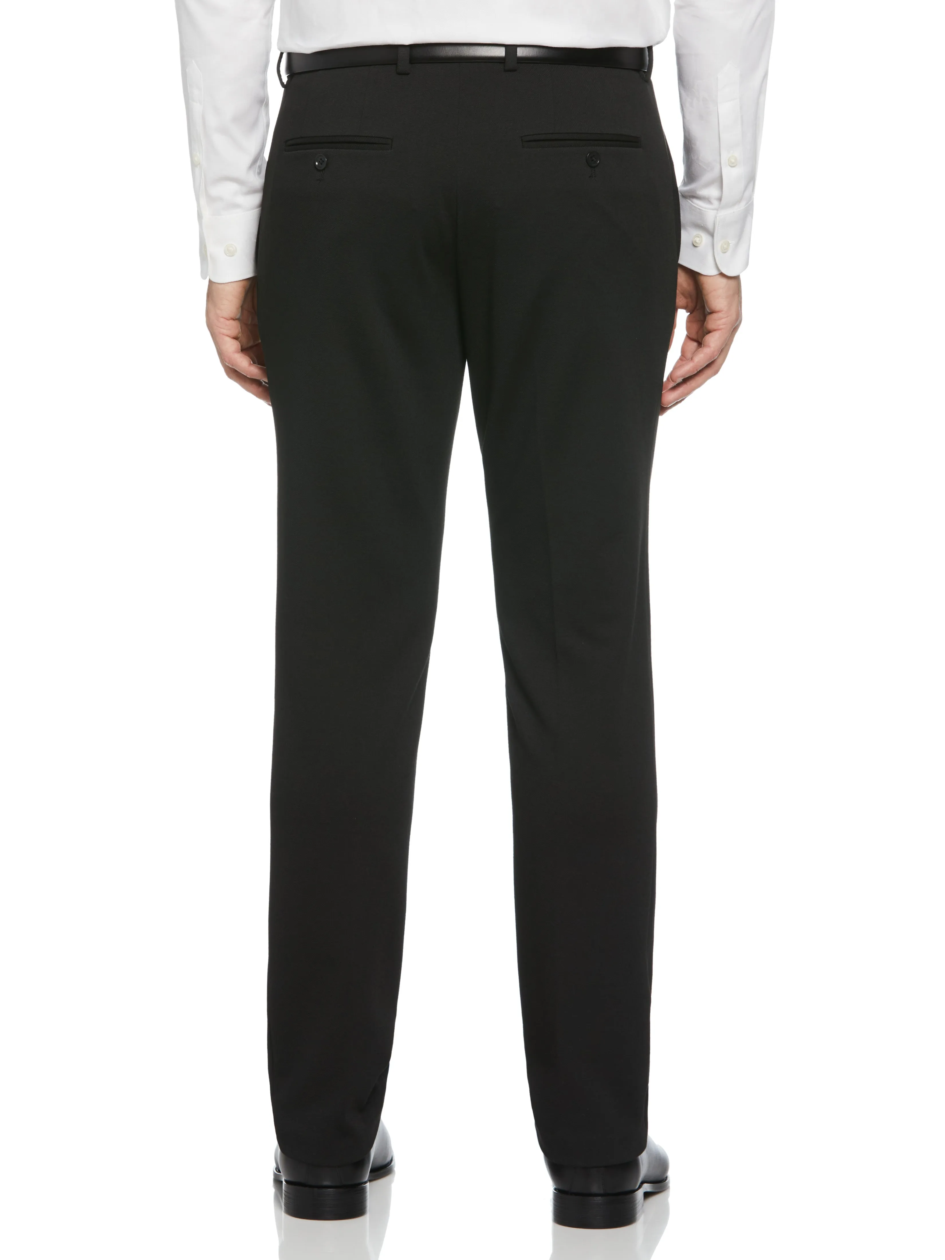Slim Fit Solid Knit Suit Pant sold by Perry Ellis product image thumbnail 3