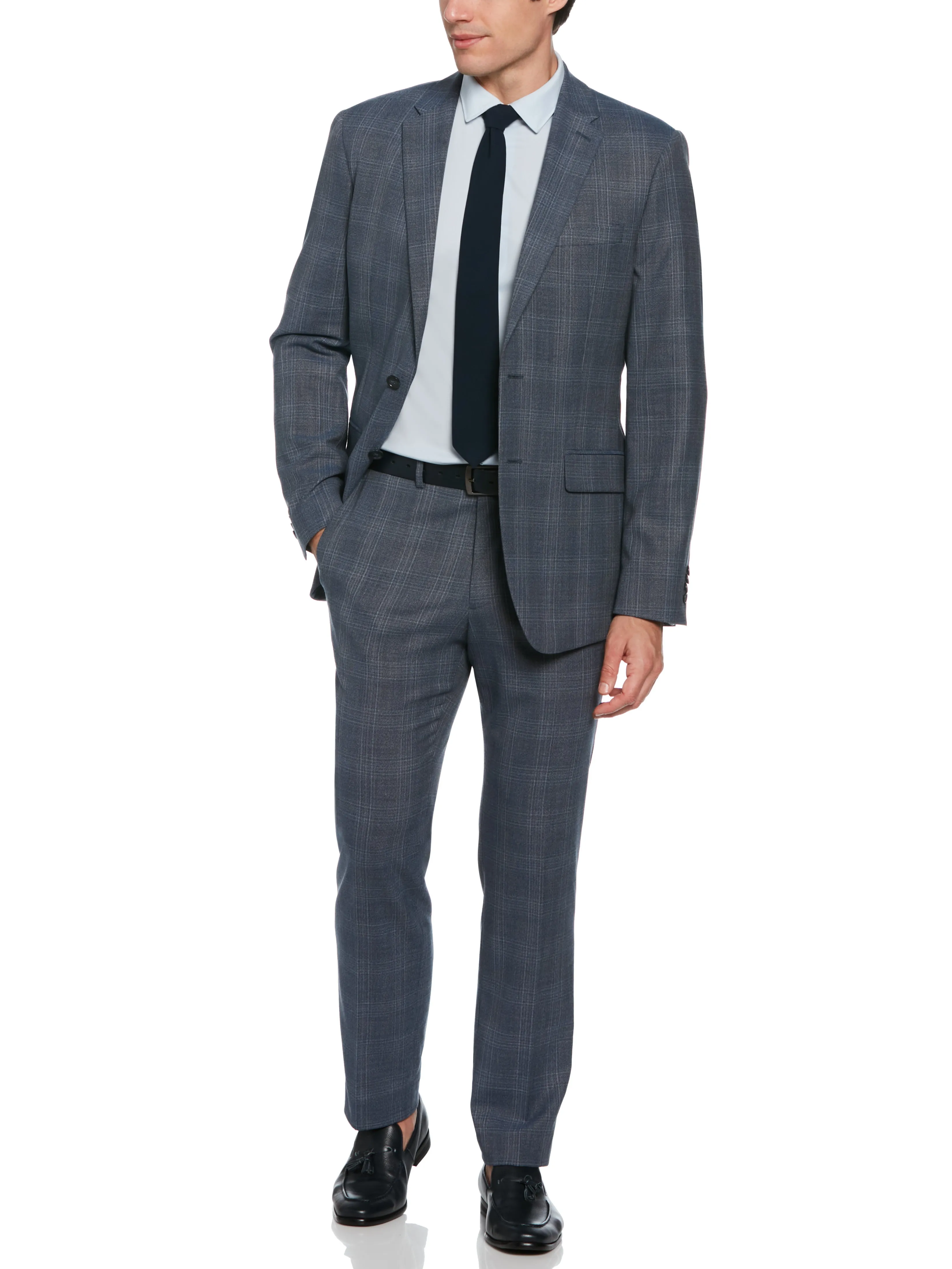 Slim Fit Wool Suit Jacket sold by Perry Ellis product image thumbnail 3