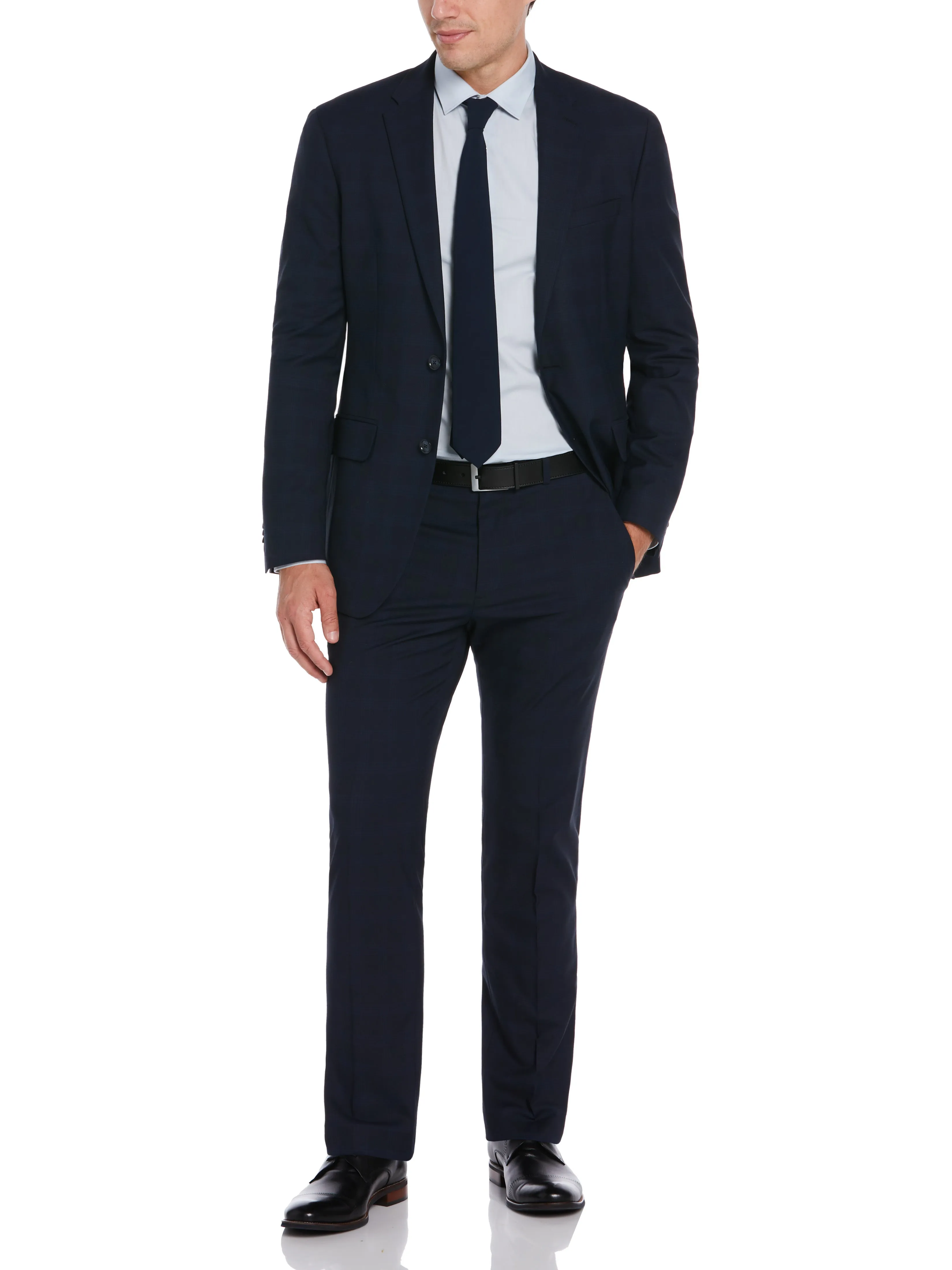 Slim Fit Plaid Suit Jacket sold by Perry Ellis product image thumbnail 3