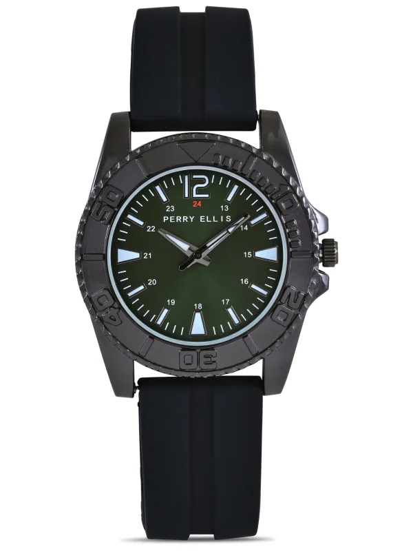 Silicone Strap Sport Watch sold by Perry Ellis