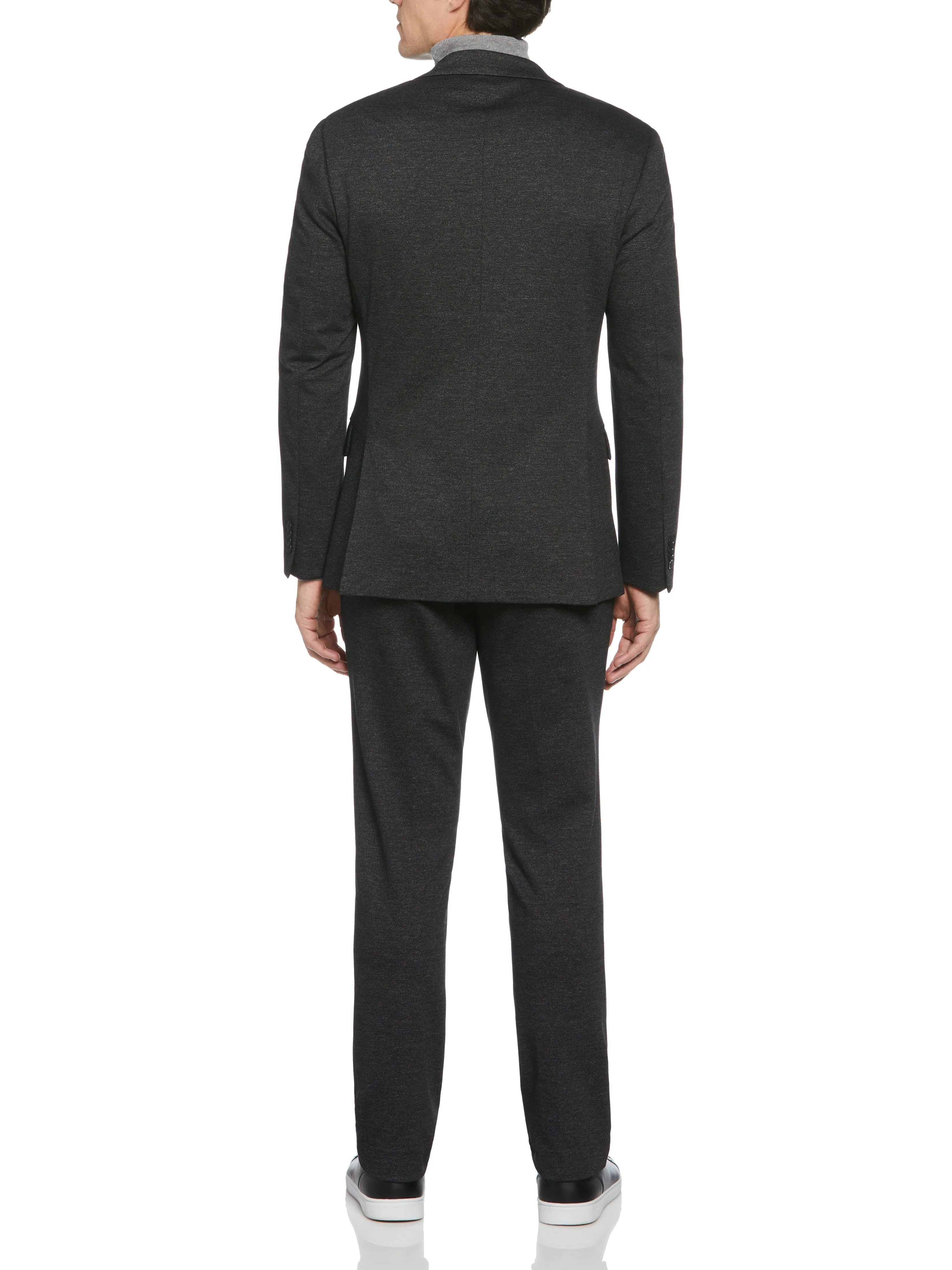 Slim Fit Two Tone Smart Knit Suit Jacket sold by Perry Ellis product image thumbnail 4