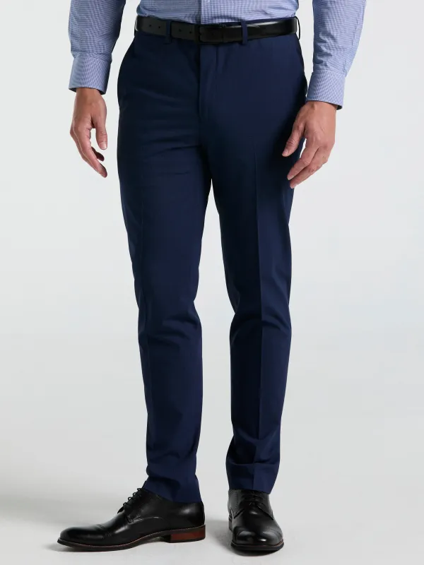 Skinny Fit Mini Houndstooth Suit Pant sold by Perry Ellis