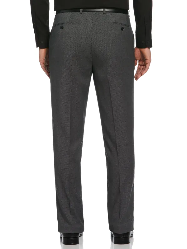 Classic Fit Solid Stretch Suit Pant sold by Perry Ellis