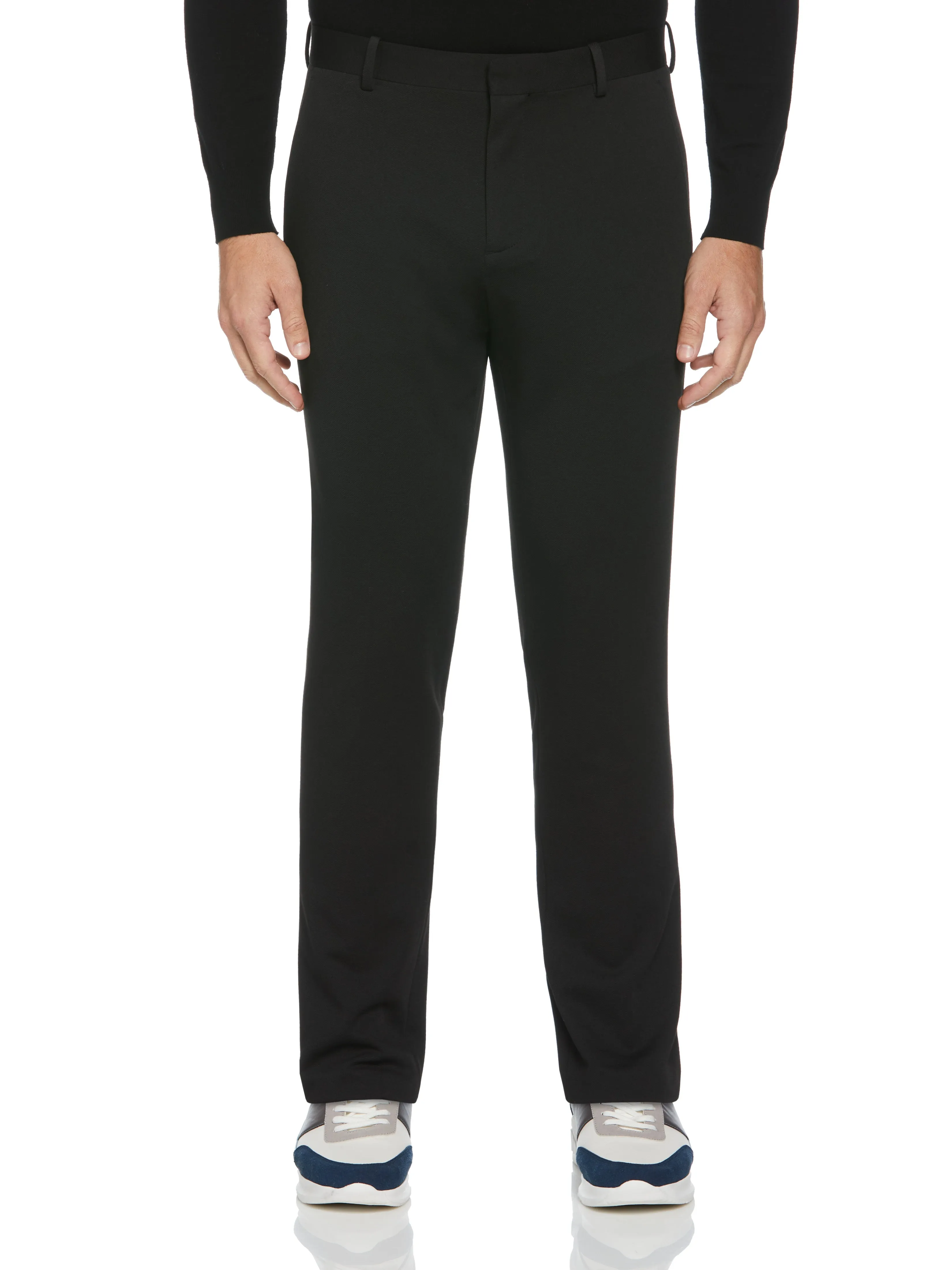 Very Slim Fit Solid Smart Knit Suit Pant sold by Perry Ellis product image thumbnail 4
