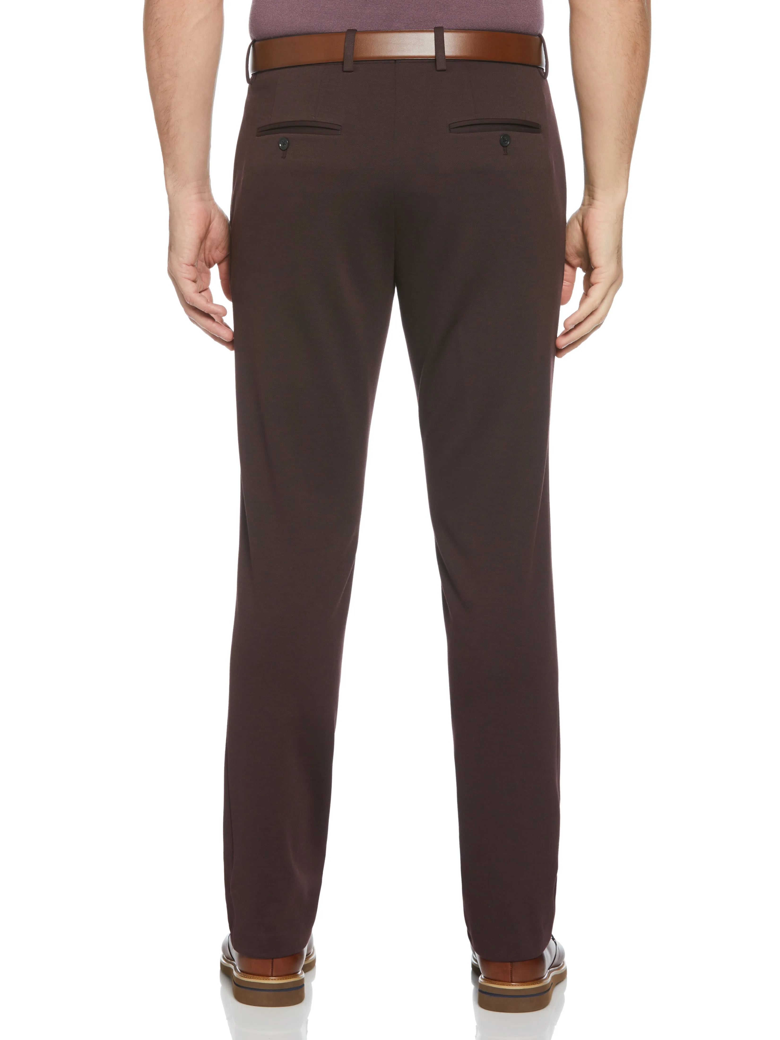 Very Slim Fit Solid Smart Knit Suit Pant sold by Perry Ellis product image thumbnail 2