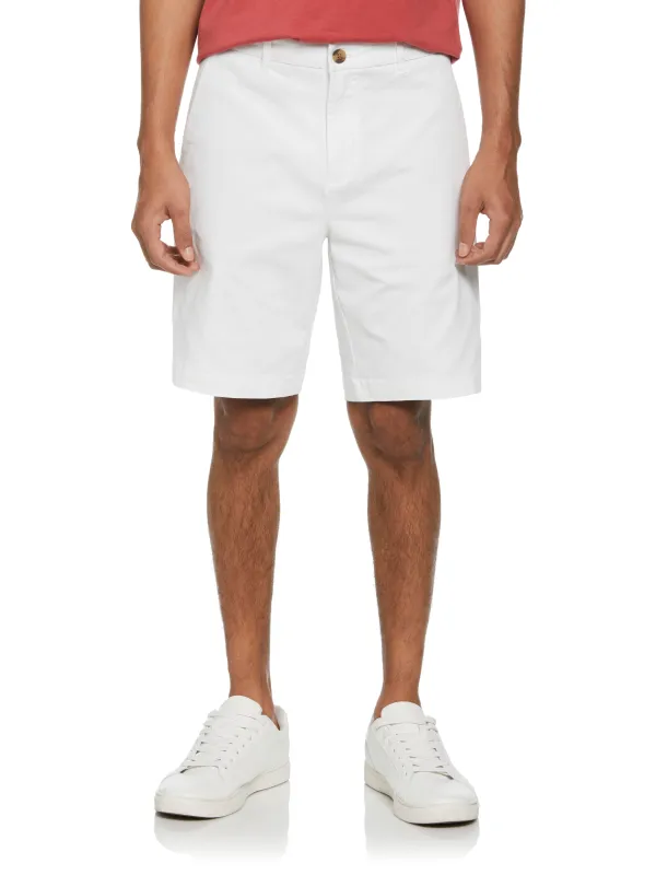 Flat Front Stretch Chino Short sold by Perry Ellis