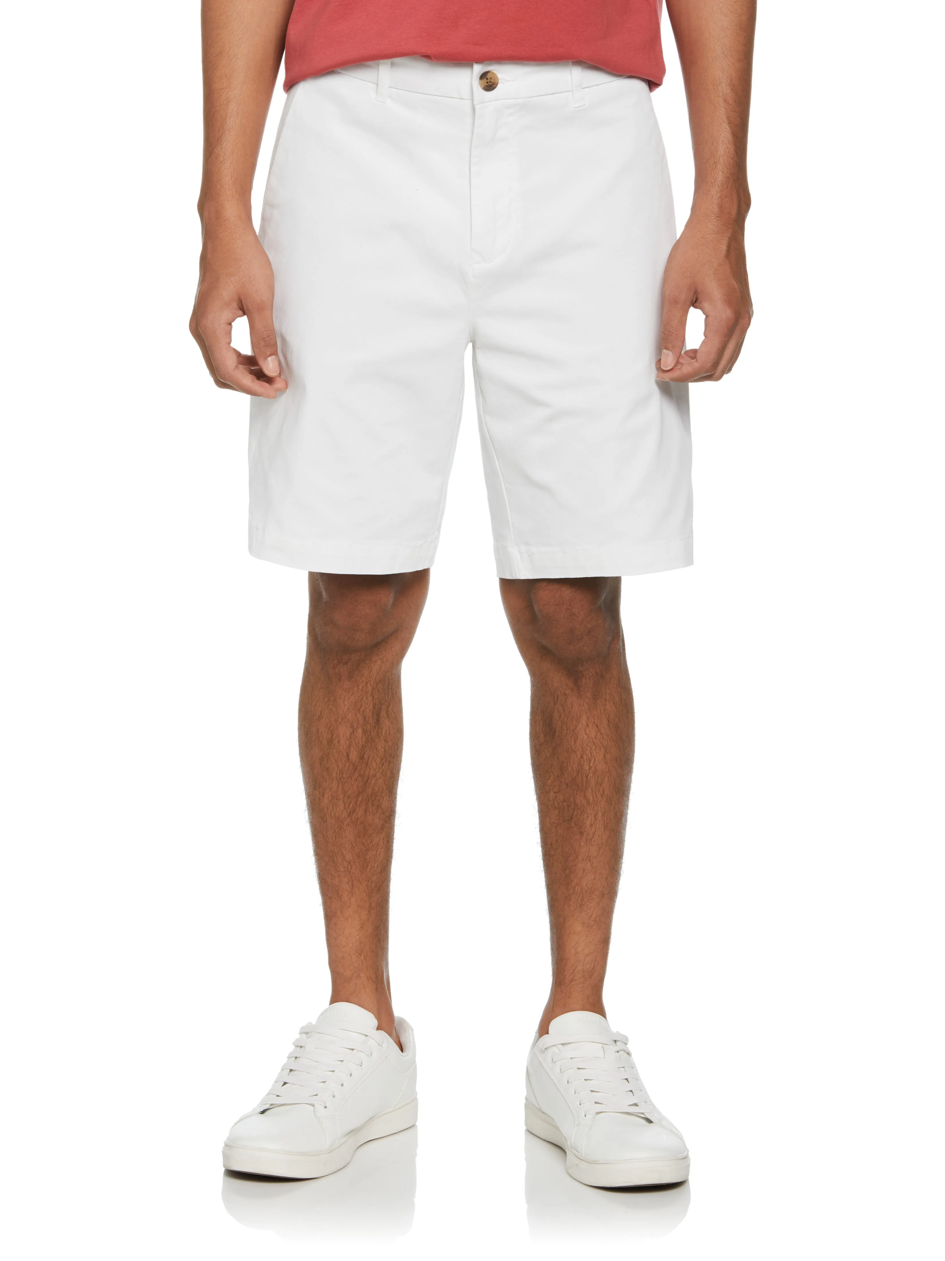 Flat Front Stretch Chino Short sold by Perry Ellis