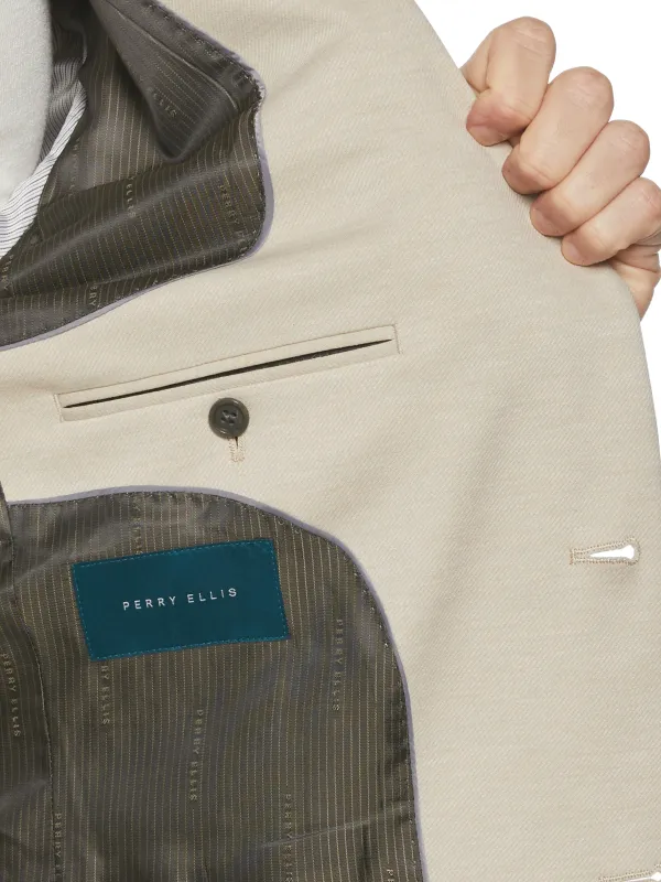 Slim Fit Solid Knit Suit Jacket sold by Perry Ellis