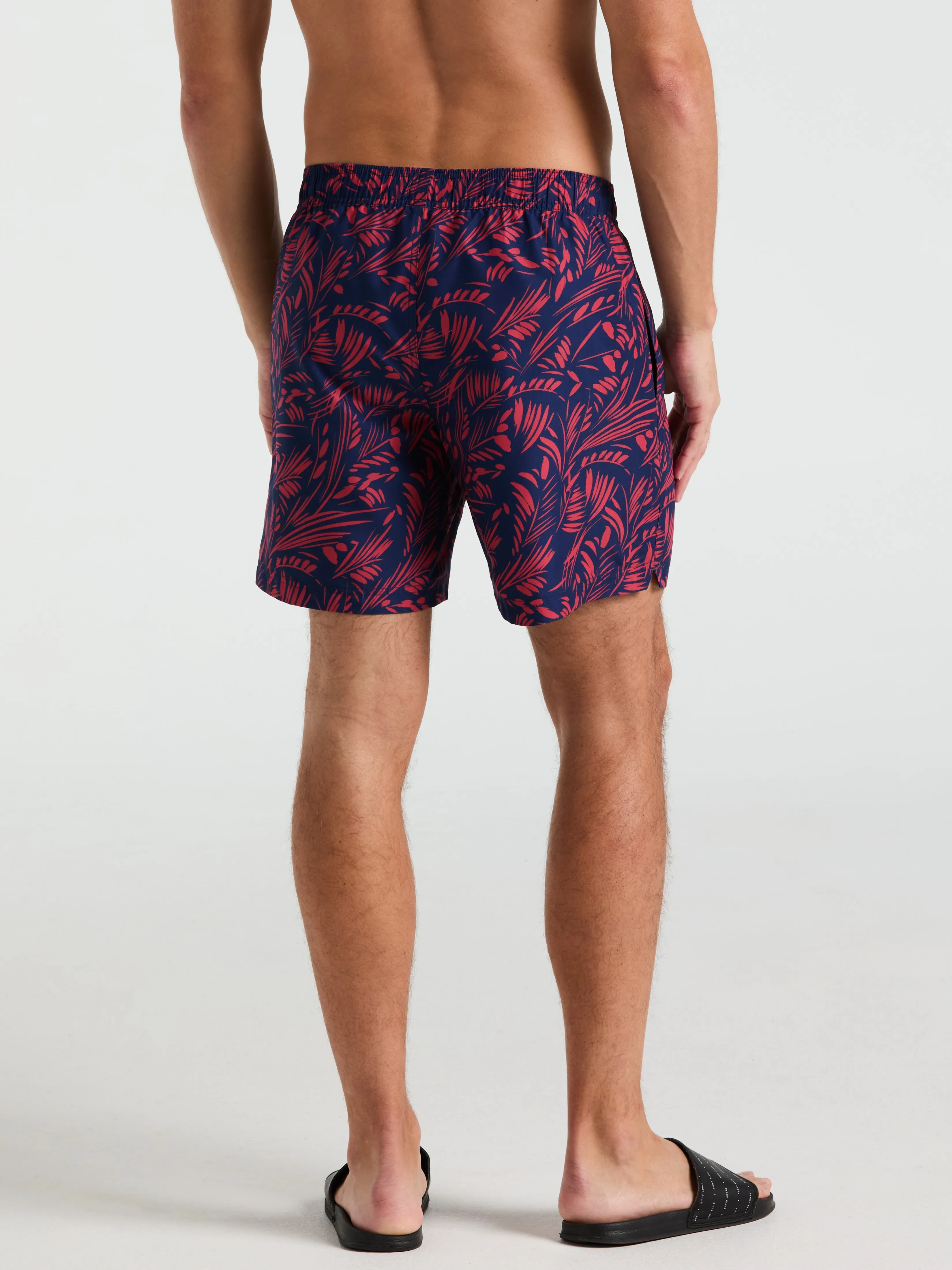 7" Leaf Print Swim Short sold by Perry Ellis product image thumbnail 2