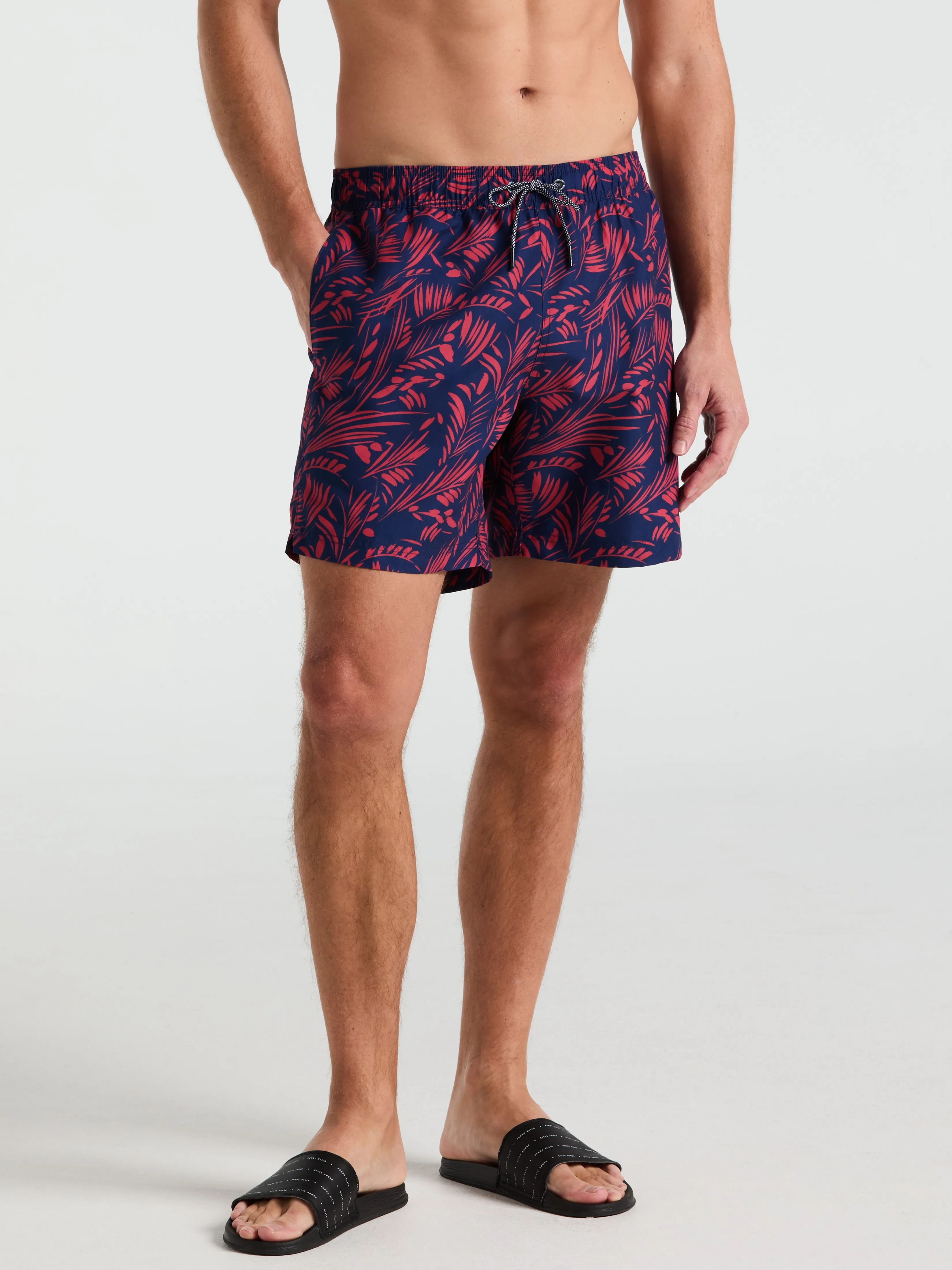 7" Leaf Print Swim Short sold by Perry Ellis product image thumbnail 5