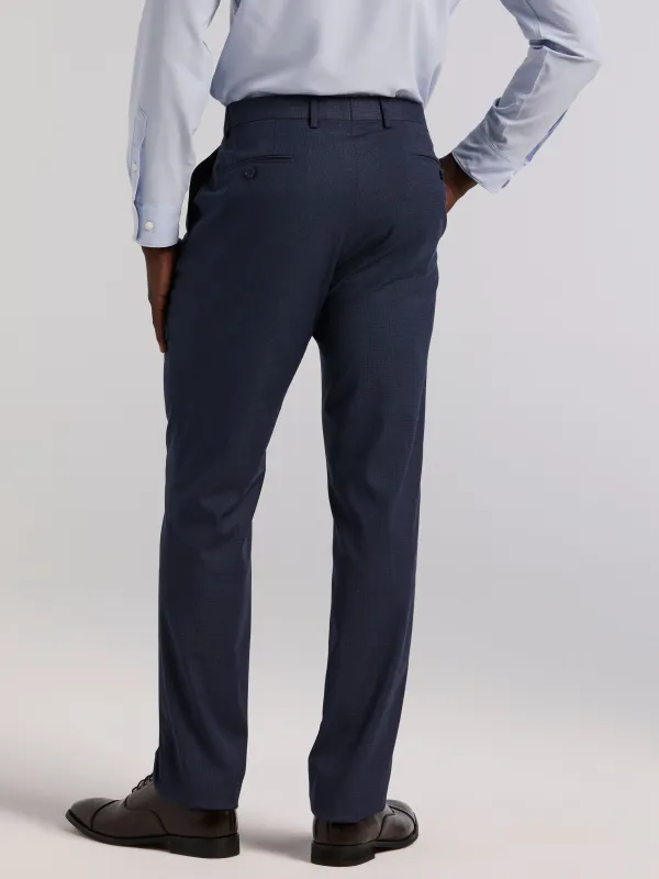Slim Micro Print Suit Pant sold by Perry Ellis