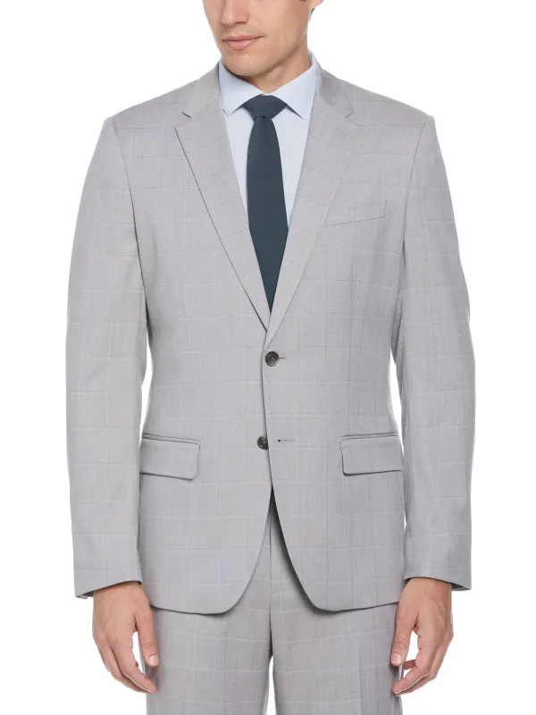 Windowpane Plaid Suit Jacket sold by Perry Ellis