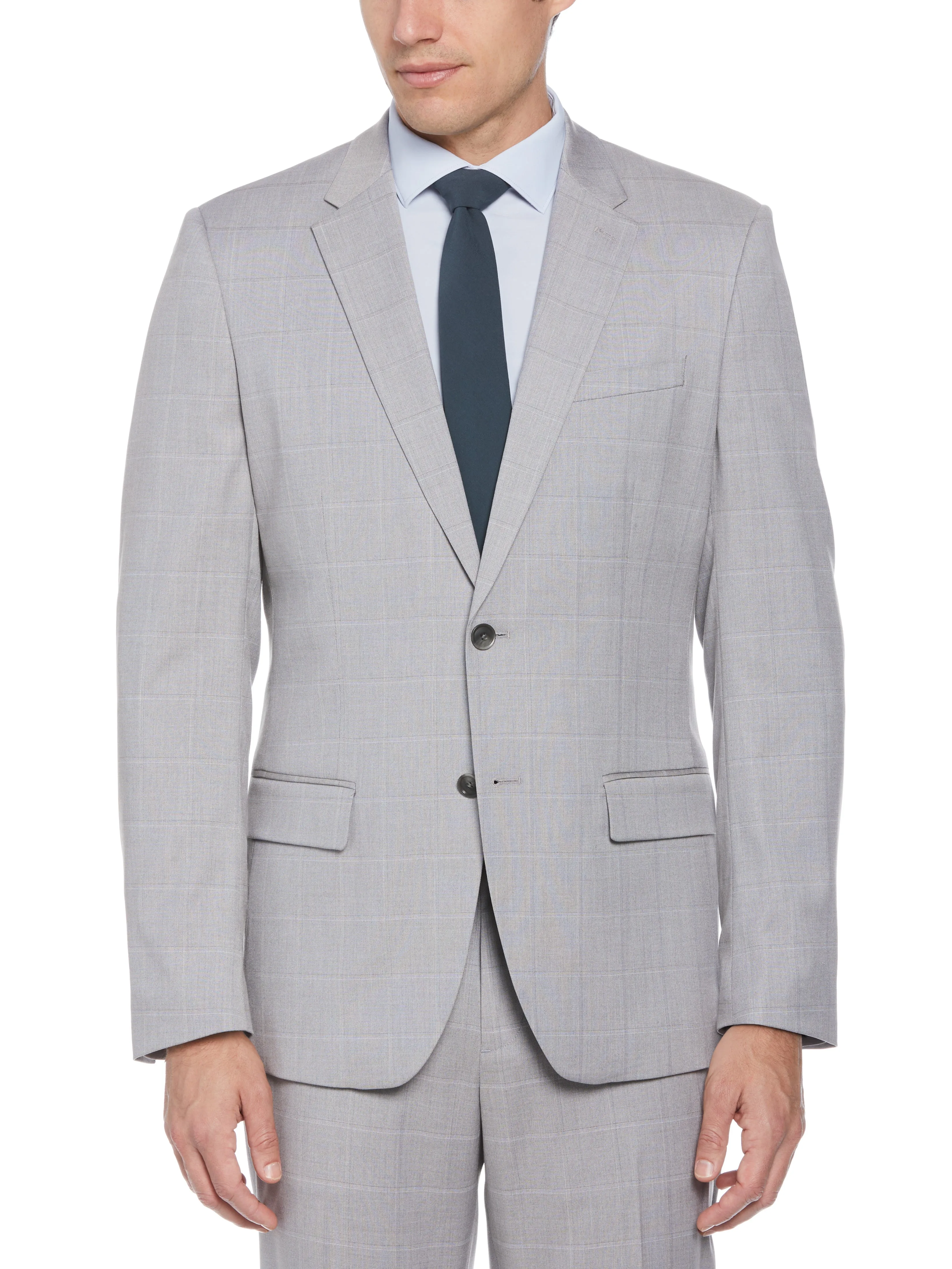 Windowpane Plaid Suit Jacket sold by Perry Ellis