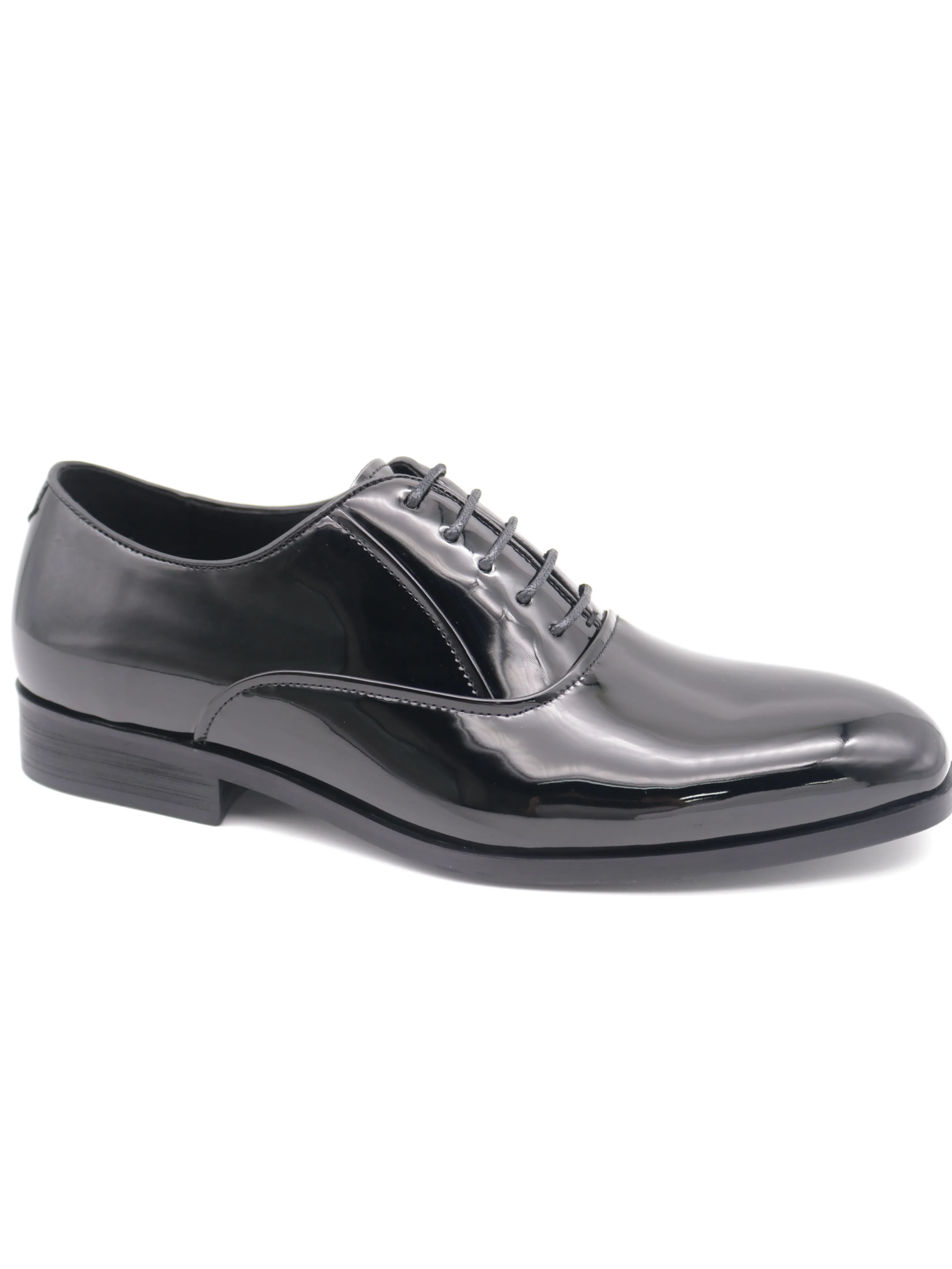 Faux Leather Oxford Patent Shoe sold by Perry Ellis