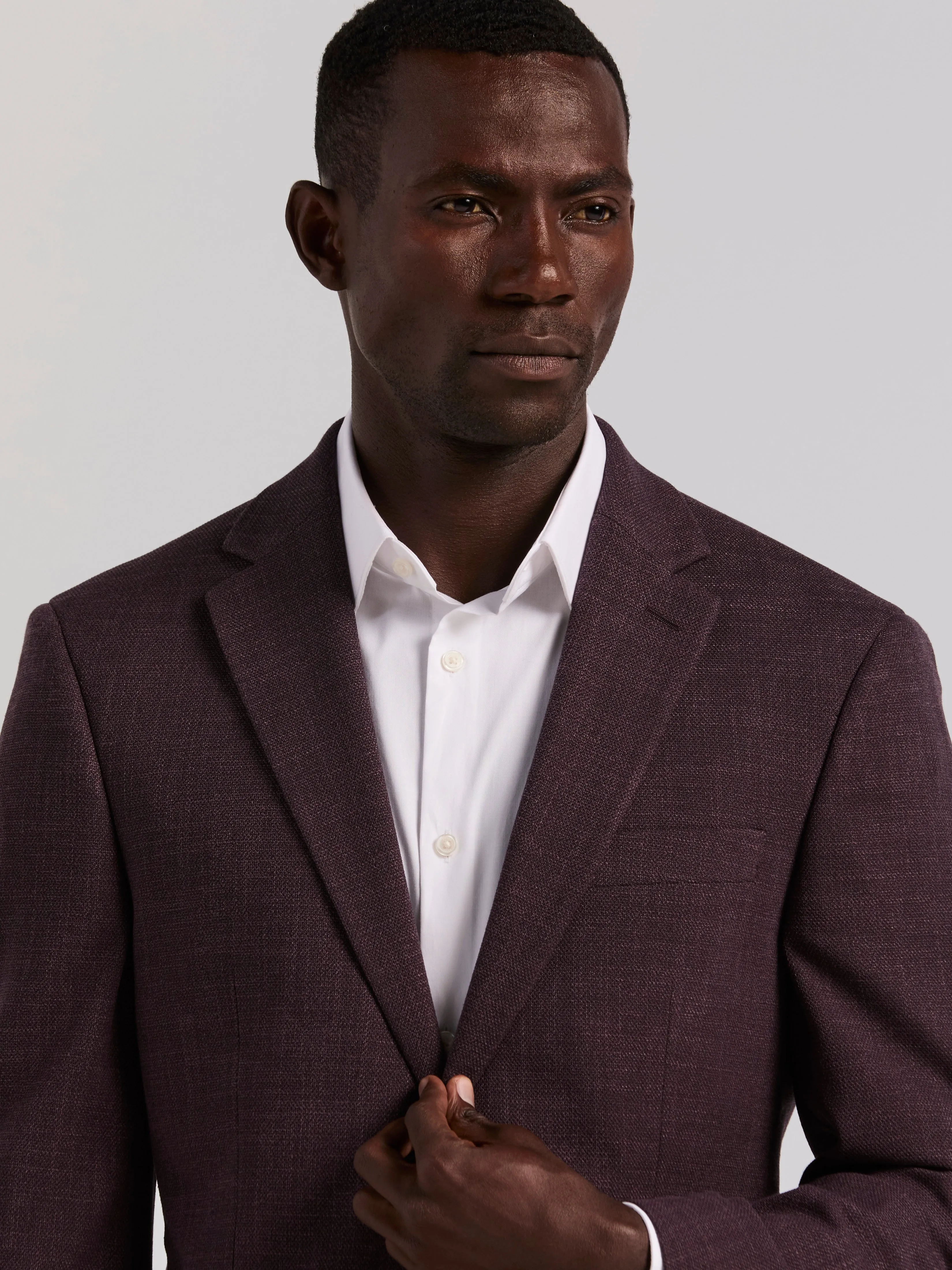 Slim Textured Sportcoat sold by Perry Ellis product image thumbnail 3