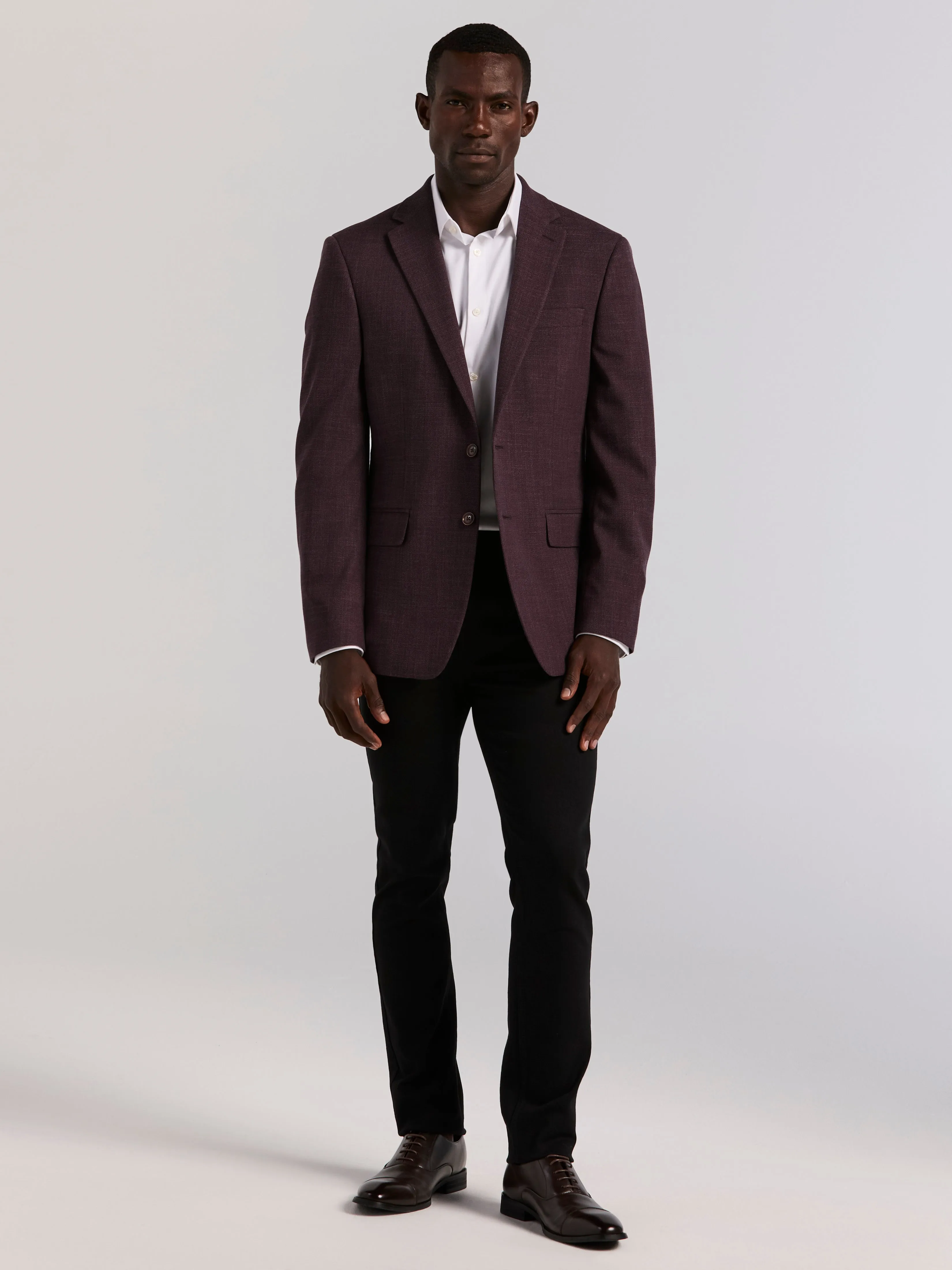 Slim Textured Sportcoat sold by Perry Ellis product image thumbnail 4