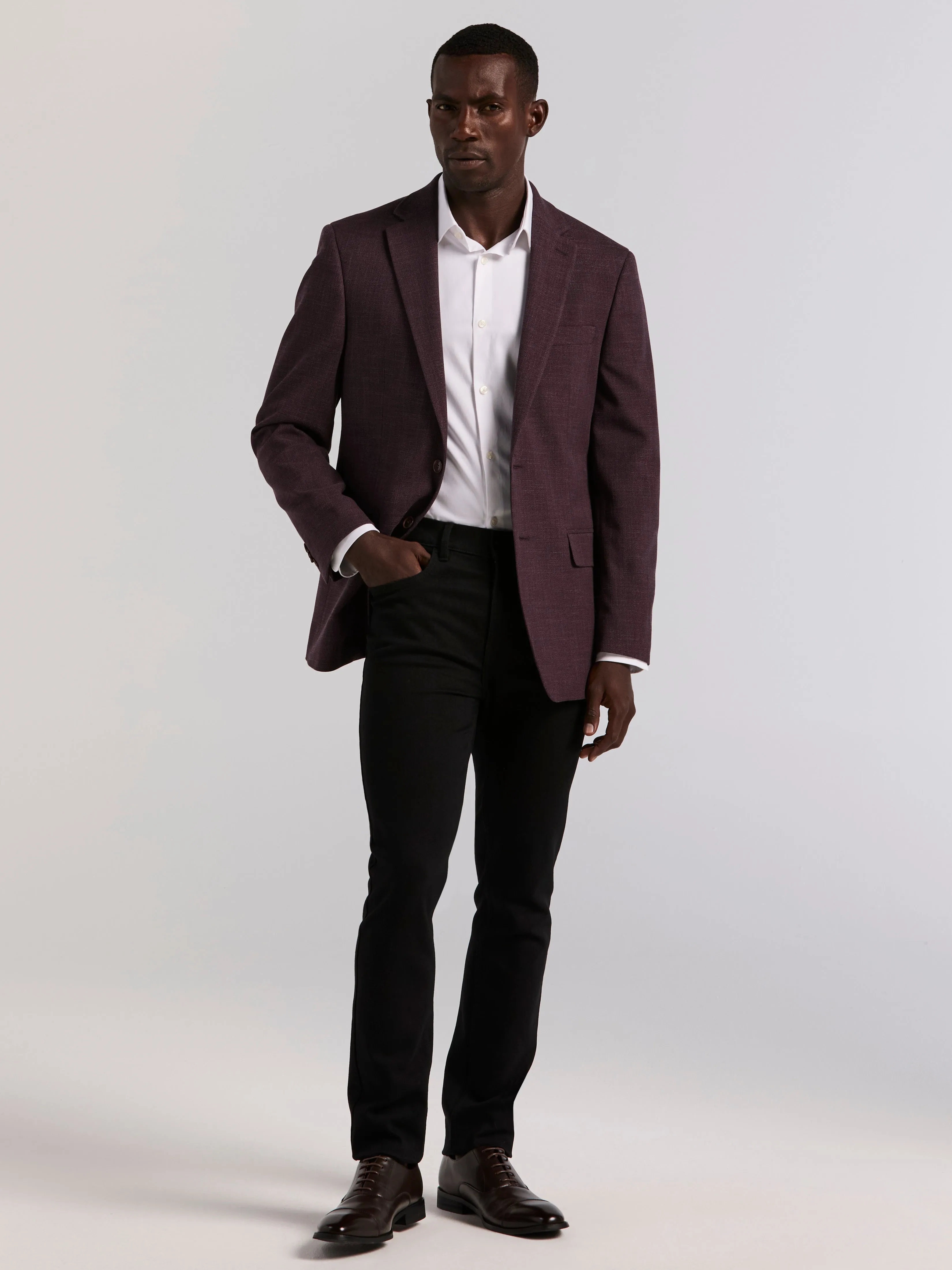 Slim Textured Sportcoat sold by Perry Ellis product image thumbnail 5