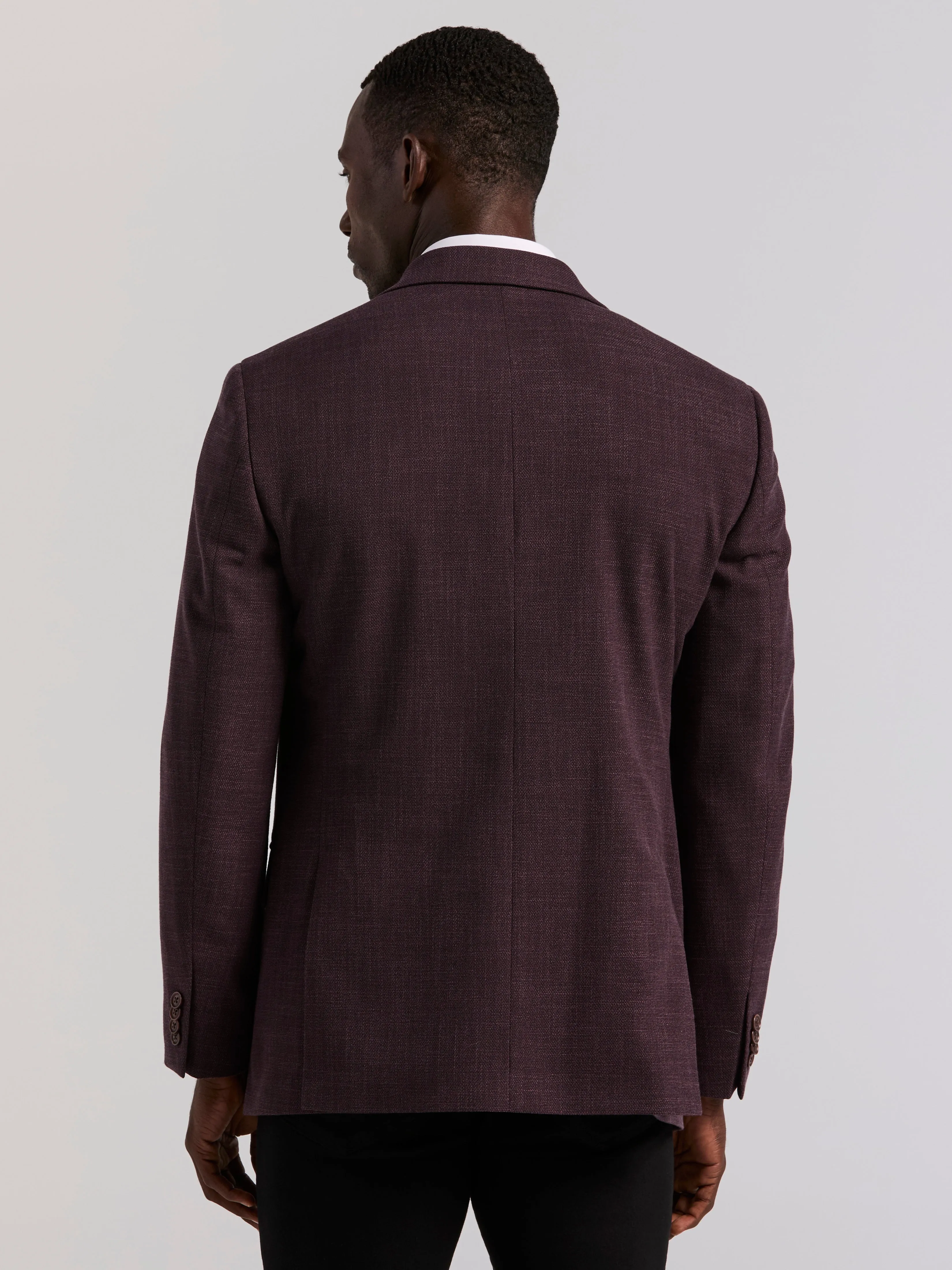 Slim Textured Sportcoat sold by Perry Ellis product image thumbnail 2
