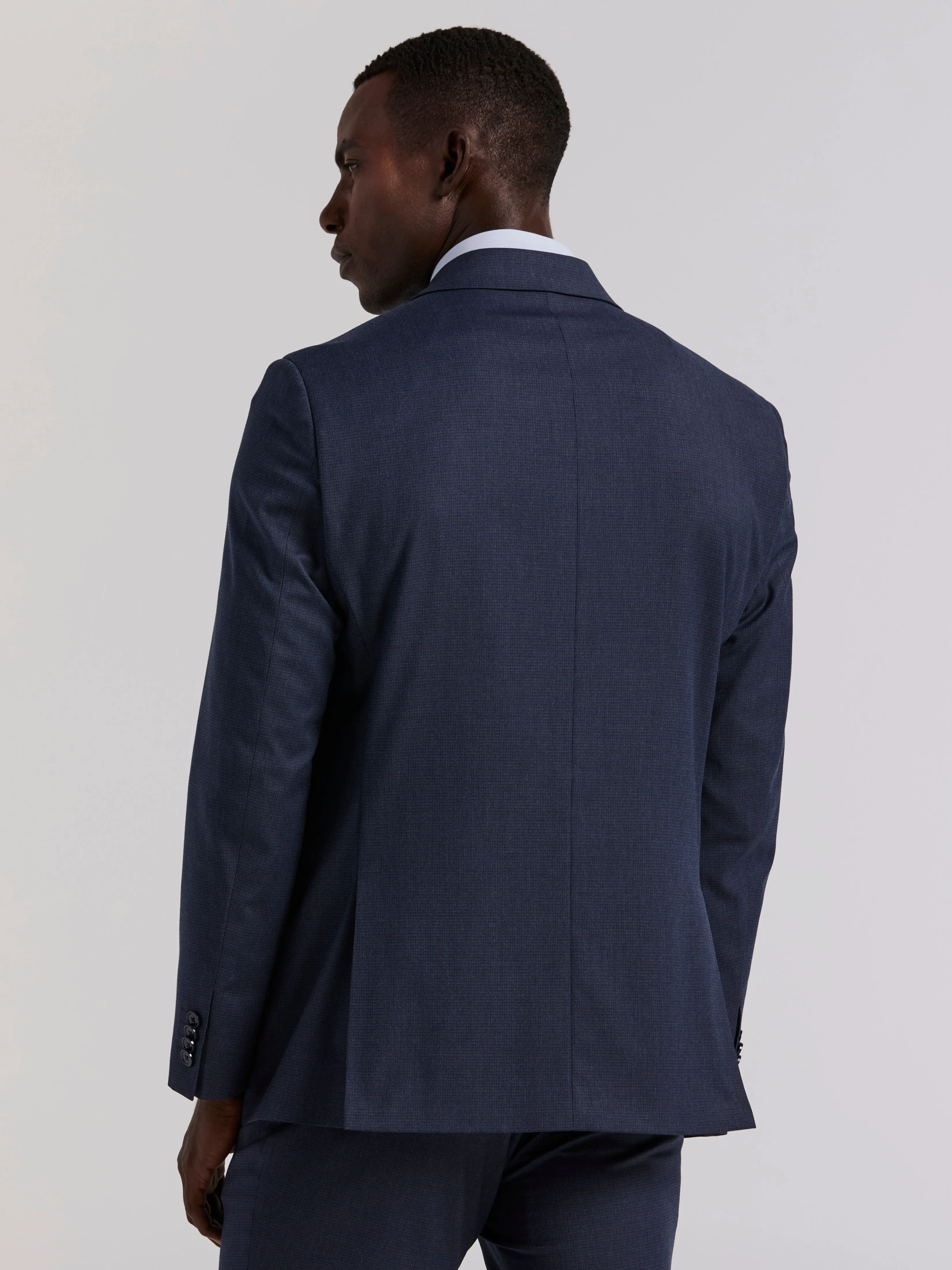 Slim Micro Print Suit Jacket sold by Perry Ellis product image thumbnail 2