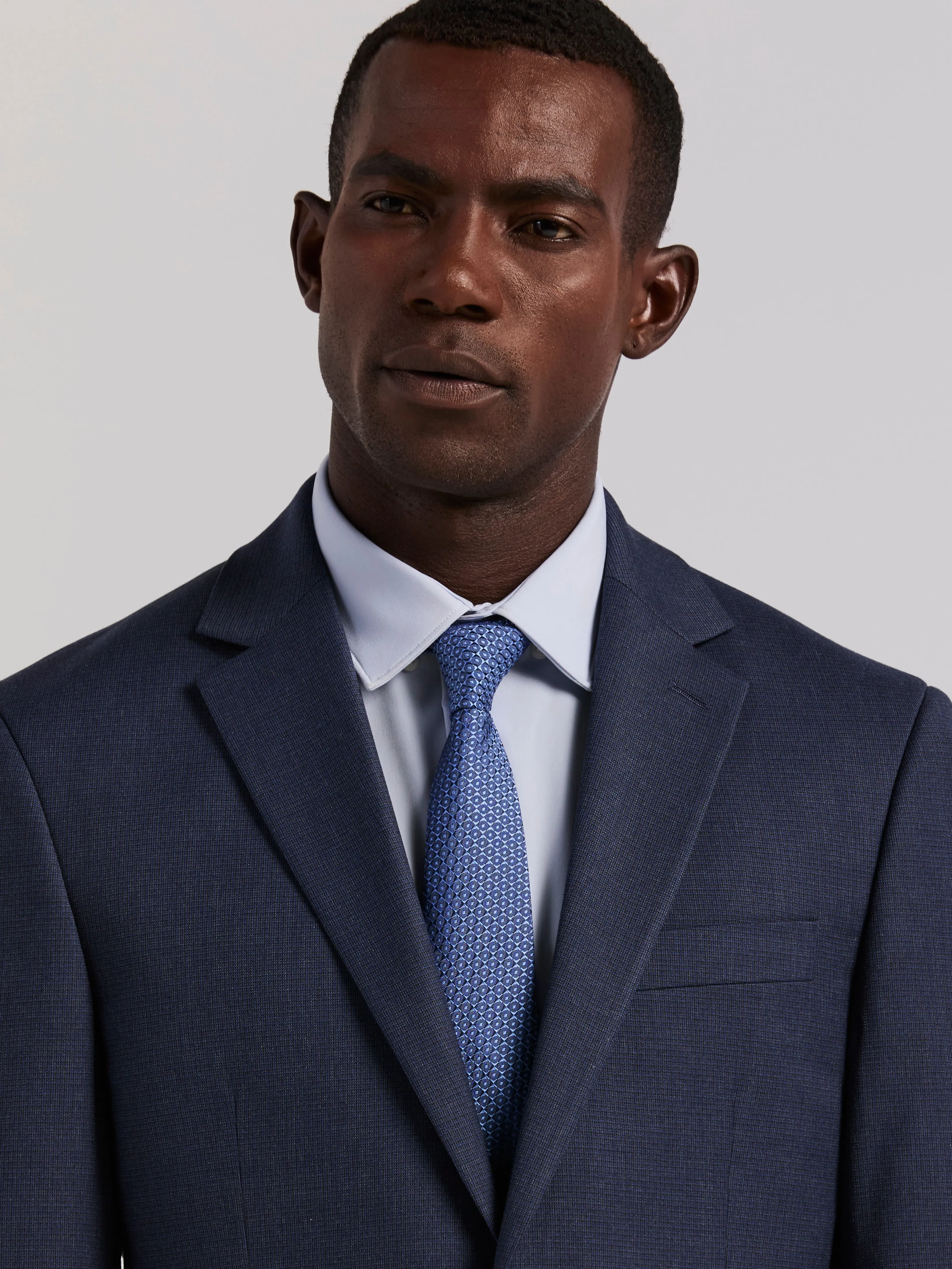 Slim Micro Print Suit Jacket sold by Perry Ellis product image thumbnail 3