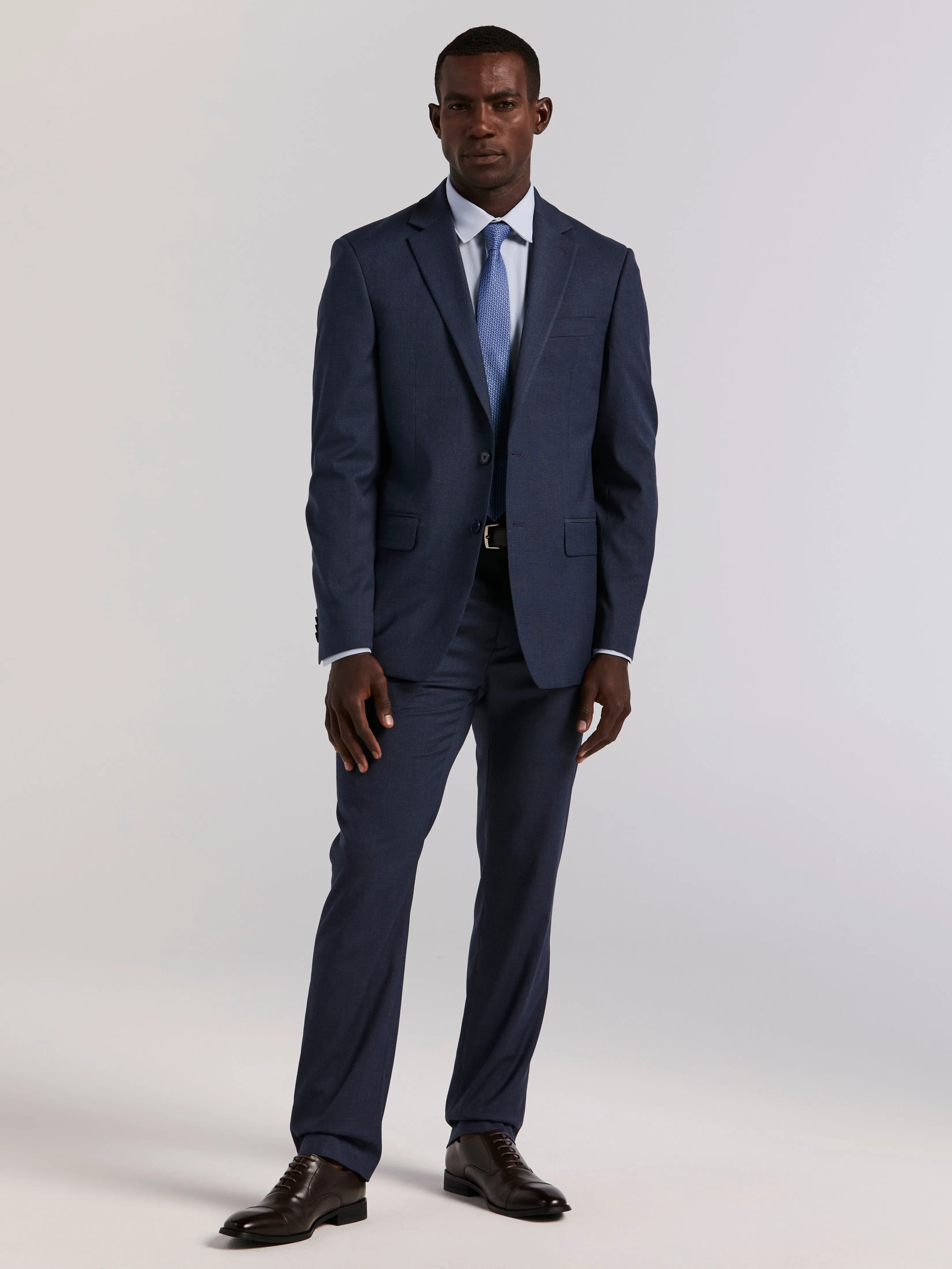 Slim Micro Print Suit Jacket sold by Perry Ellis product image thumbnail 4