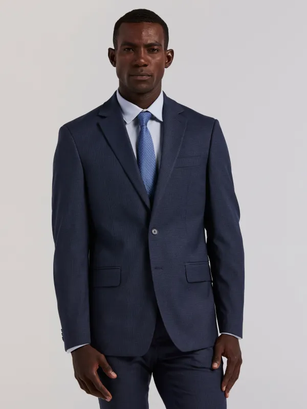 Slim Micro Print Suit Jacket sold by Perry Ellis