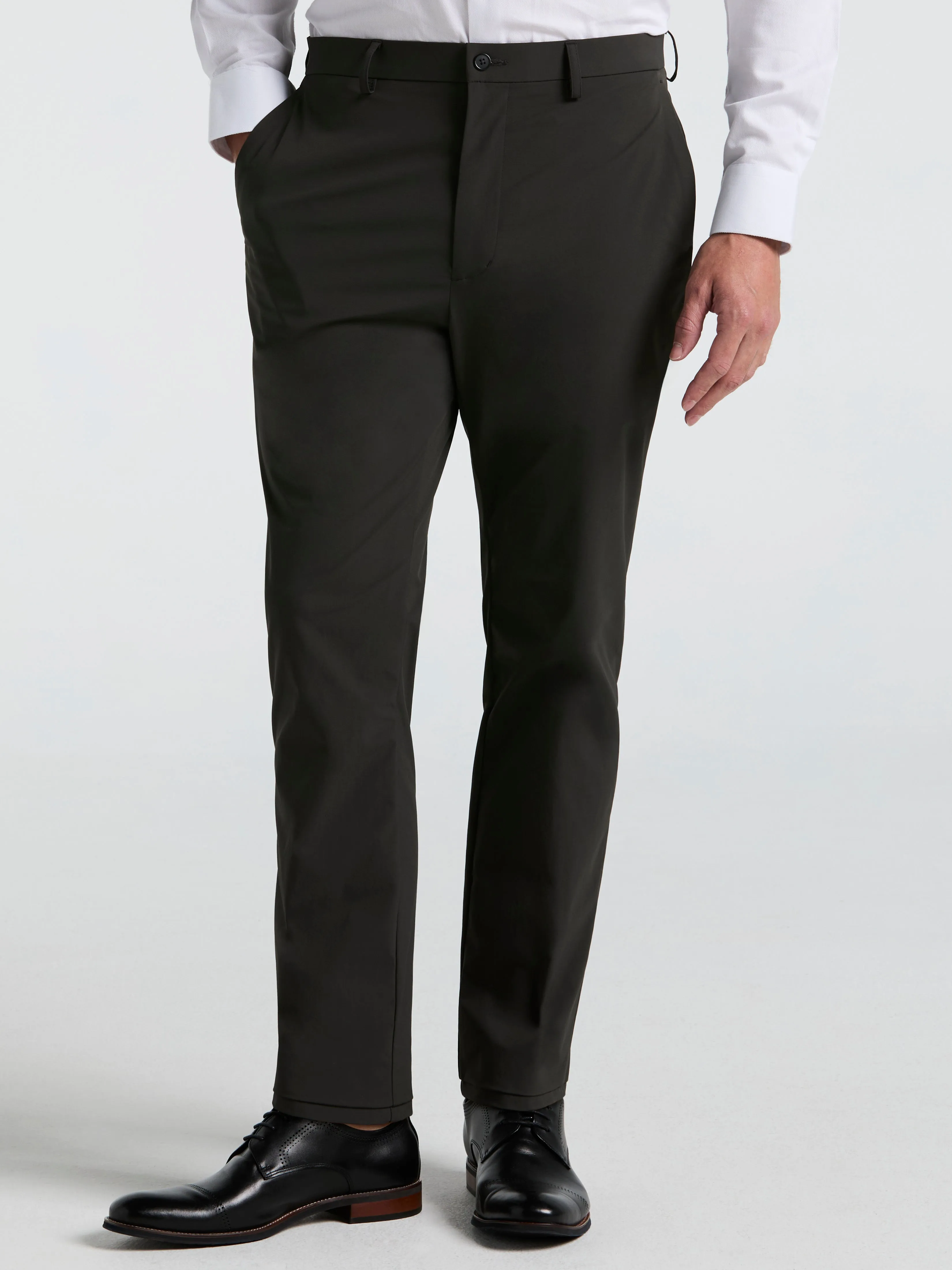 Slim Fit Tech 2.0 Suit Pant sold by Perry Ellis