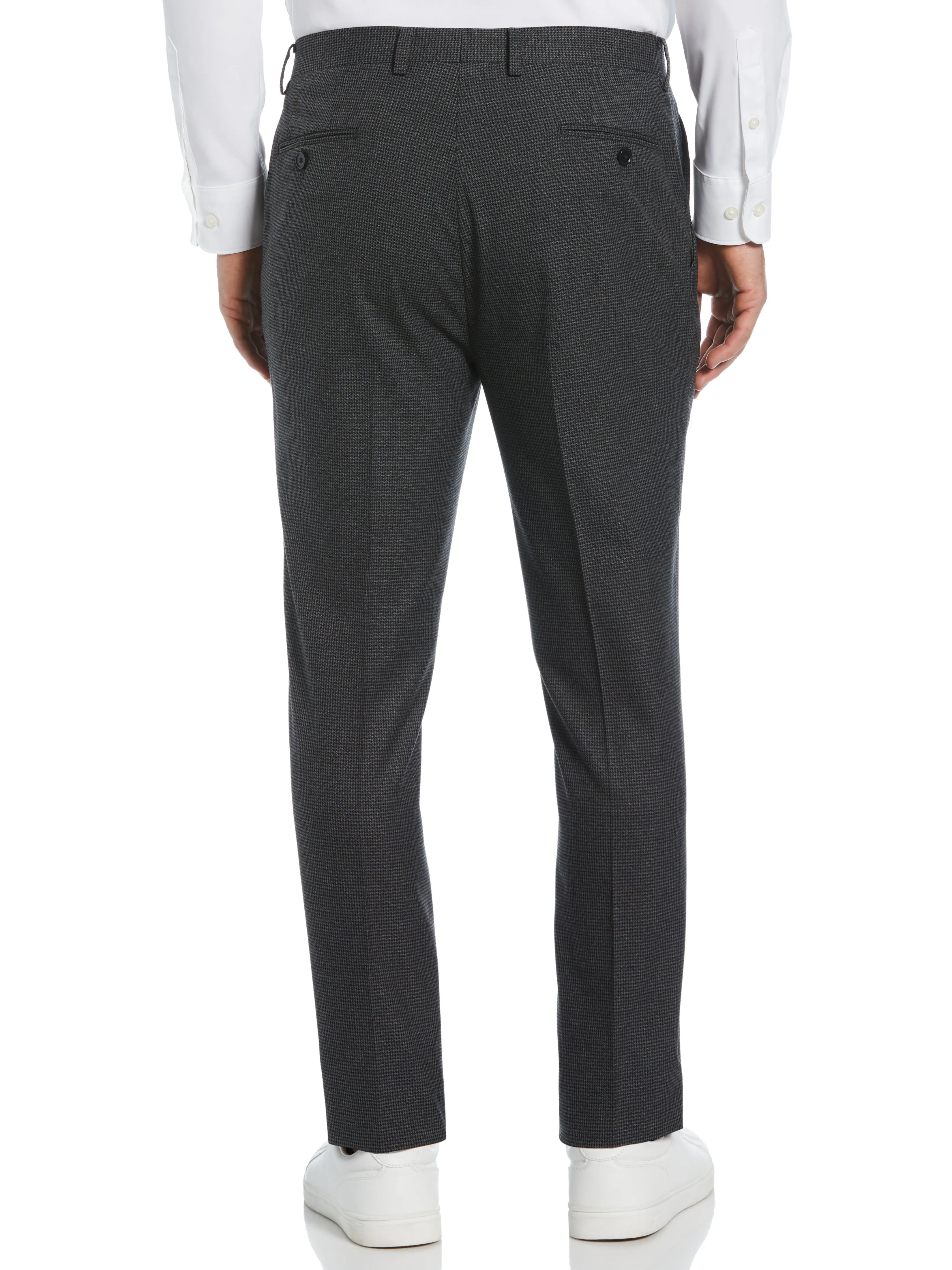 Slim Fit Houndstooth Suit Pant sold by Perry Ellis product image thumbnail 3