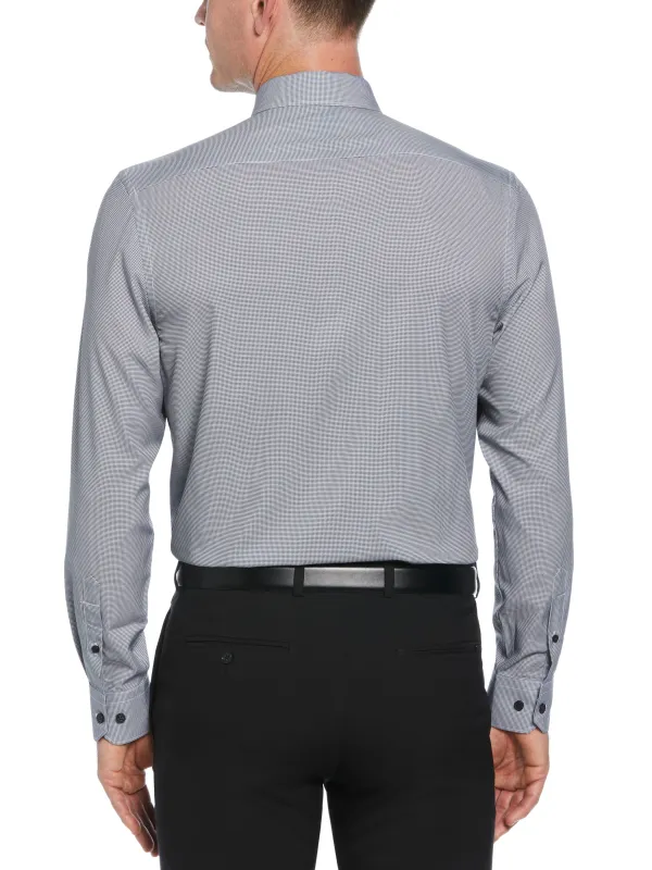 Slim Fit Stretch Houndstooth Dress Shirt sold by Perry Ellis
