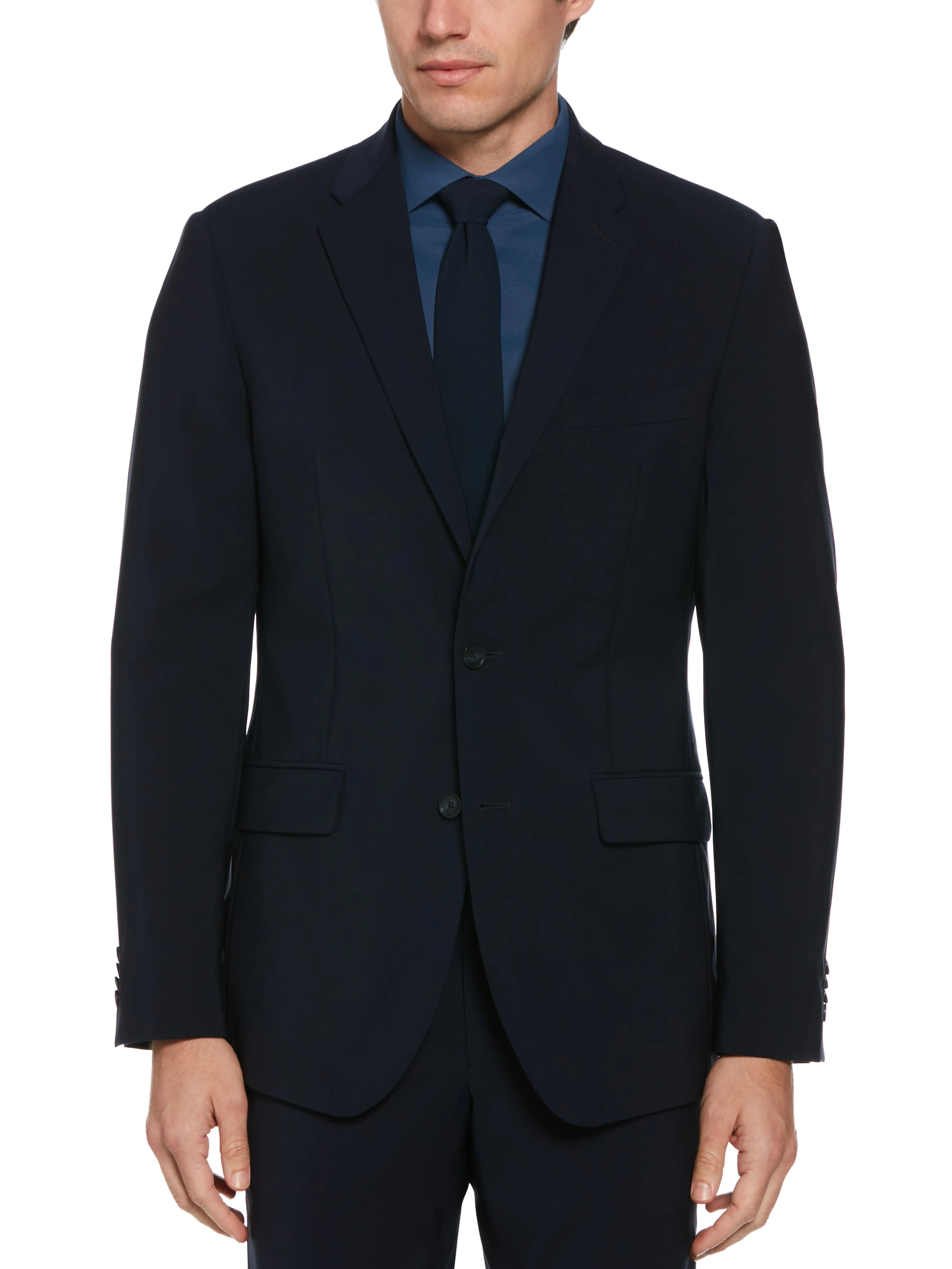 Slim Fit Textured Suit Jacket sold by Perry Ellis product image thumbnail 3