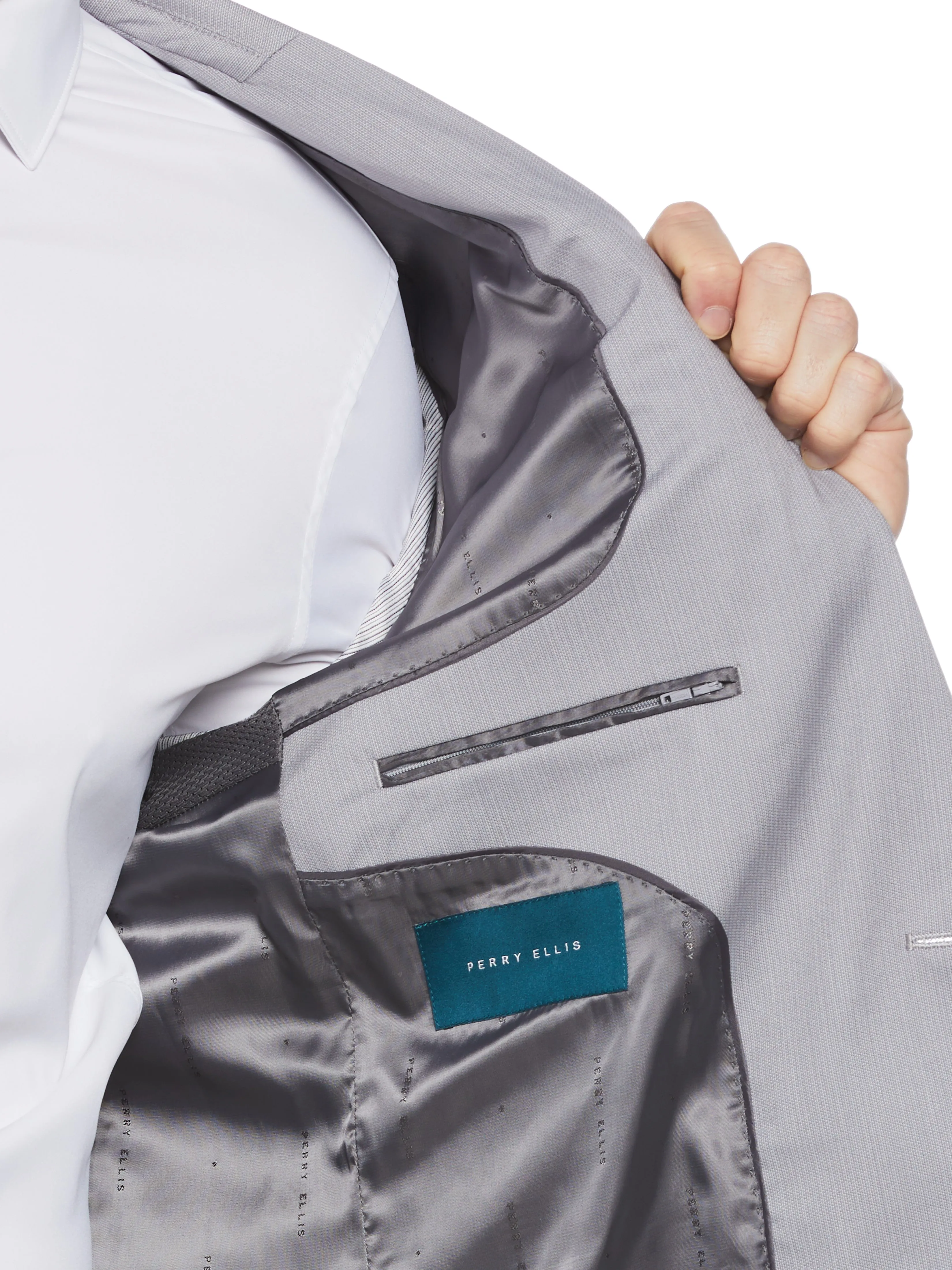 Performance Tech Suit Jacket sold by Perry Ellis product image thumbnail 3