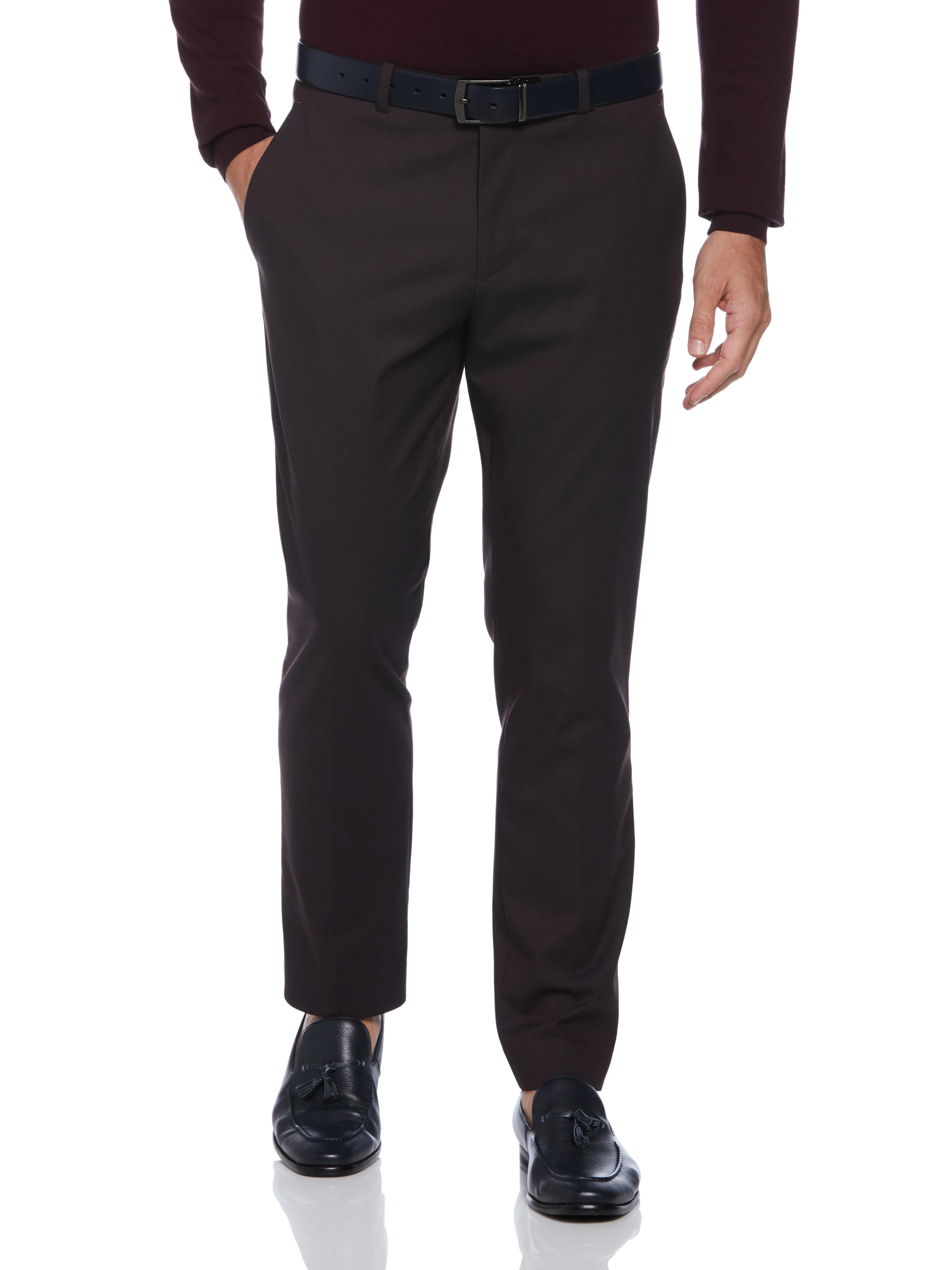 Slim Fit Stretch Washable Suit Pant sold by Perry Ellis product image thumbnail 3