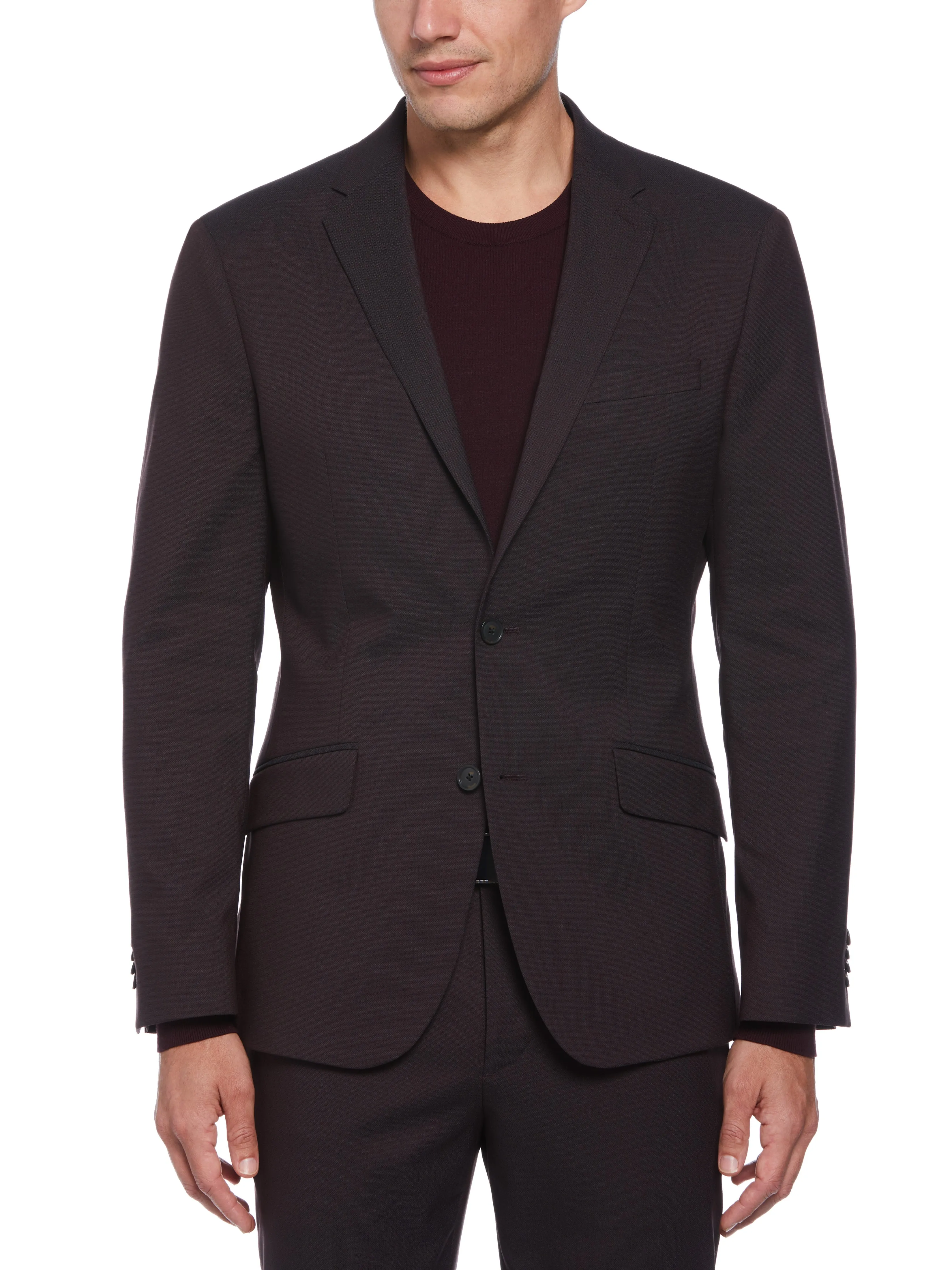 Slim Fit Stretch Washable Suit Jacket sold by Perry Ellis product image thumbnail 5